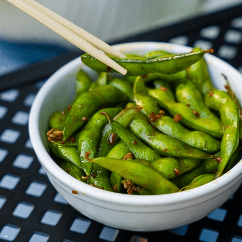 Garlic Edamame