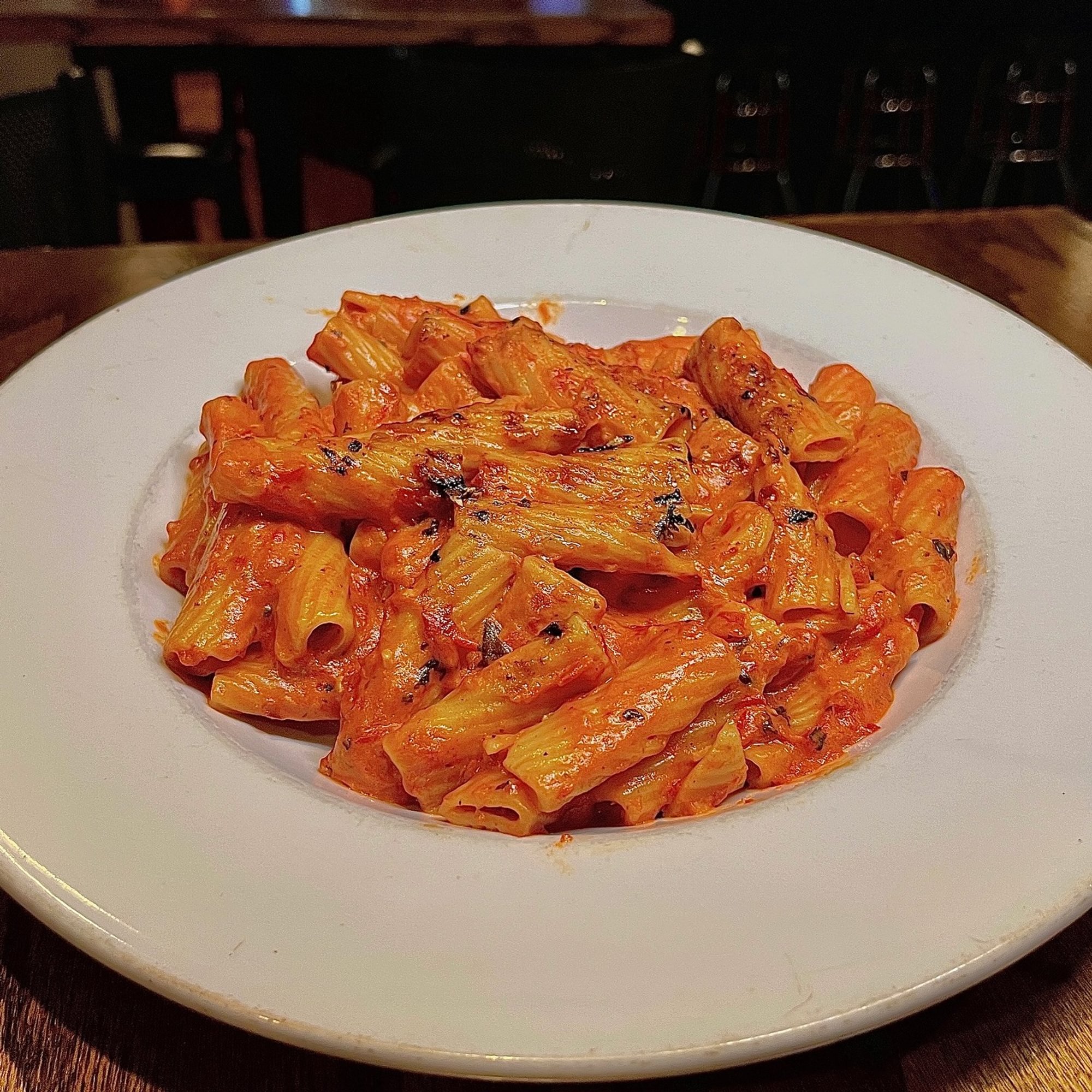 Vodka Rigatoni Pasta