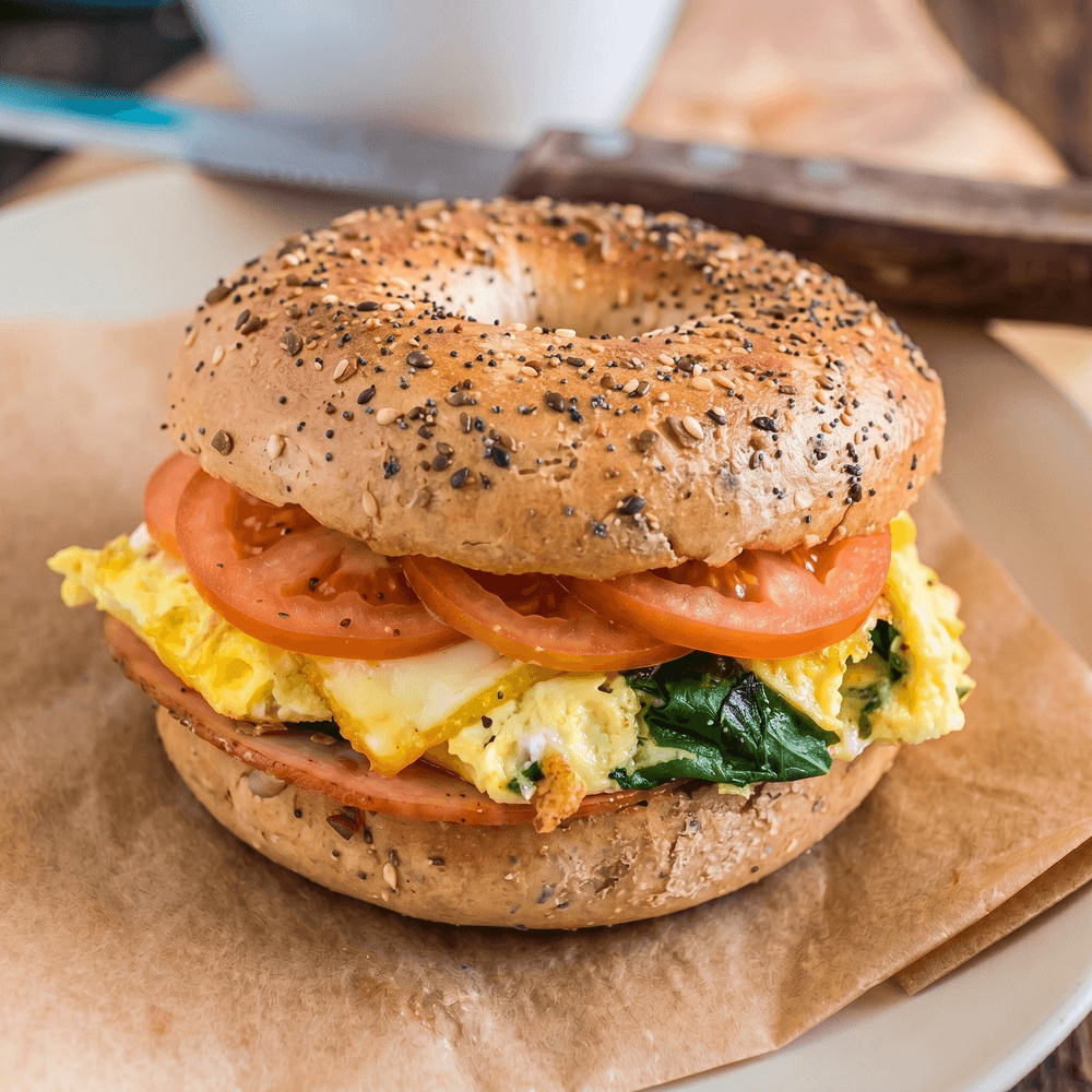 Egg Special Bagel