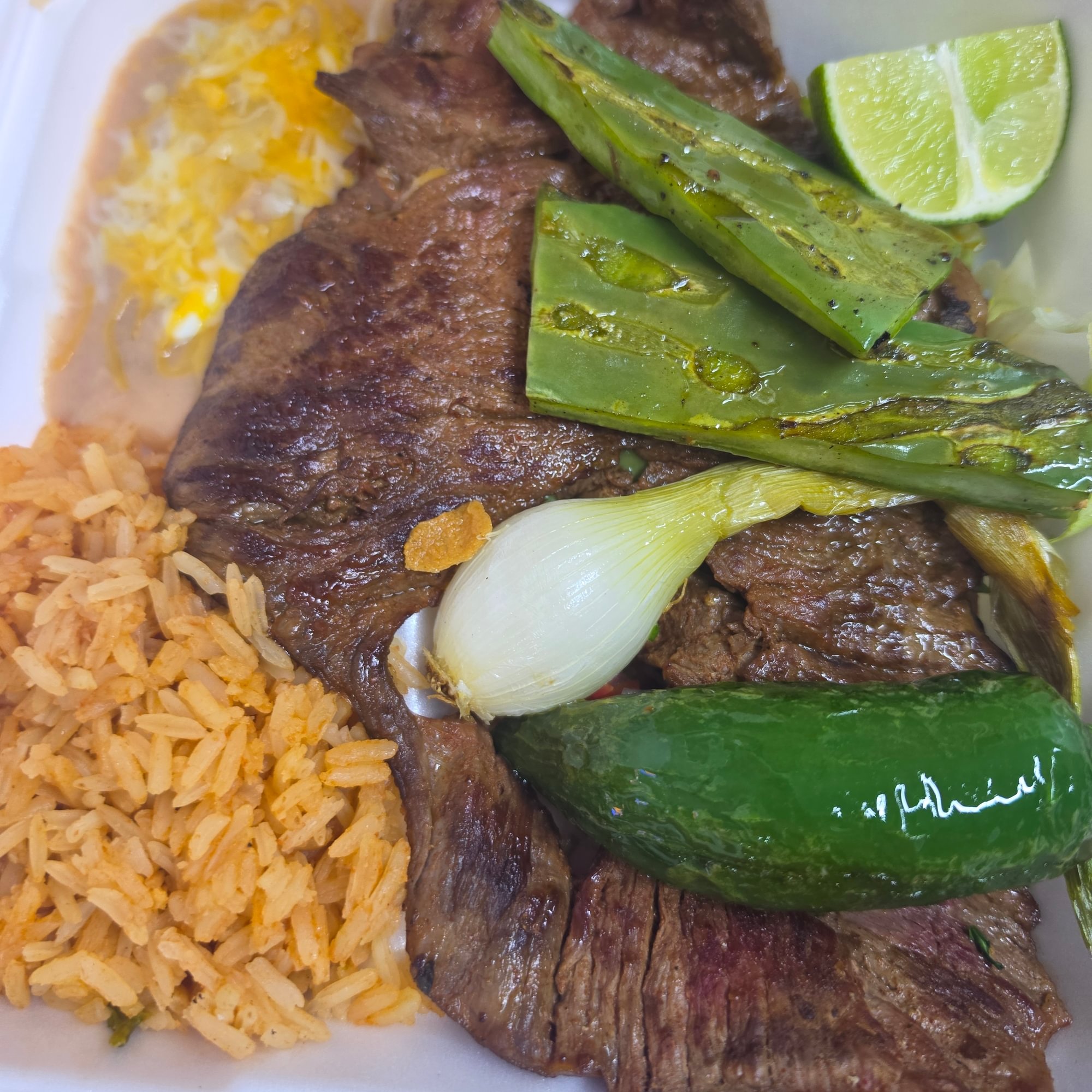 #5 Carne Asada Plate