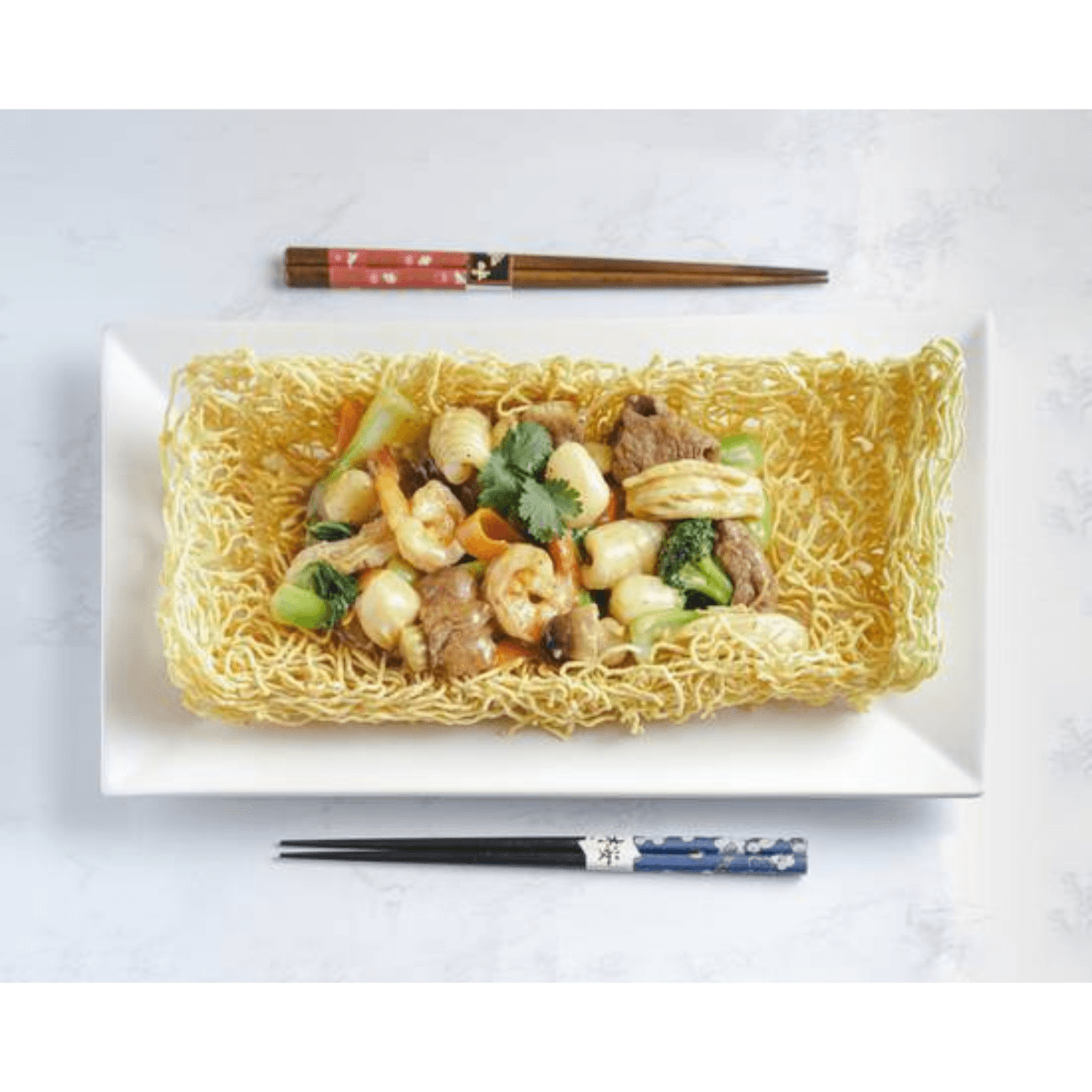 N5. Combination Crispy Egg Noodles