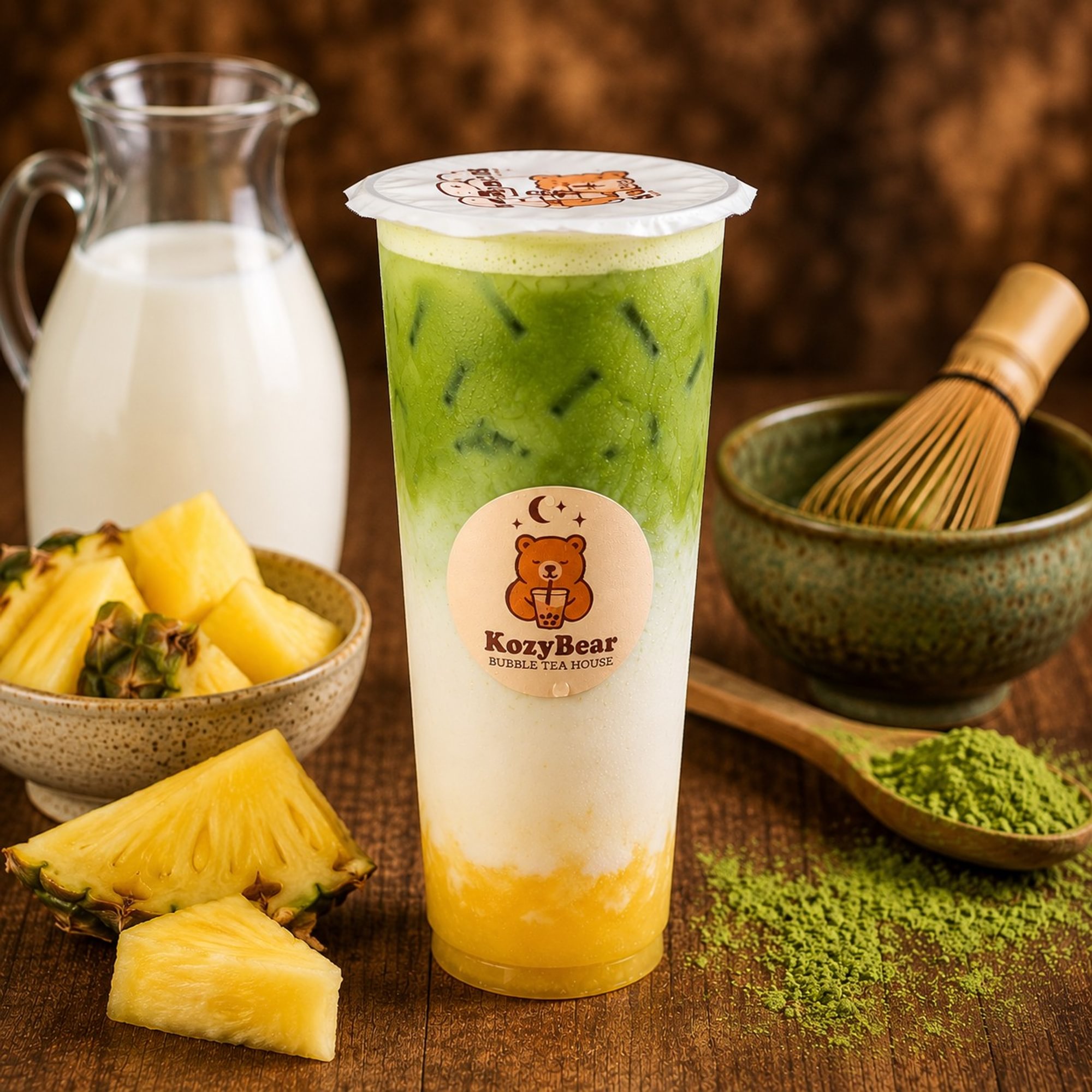 Pineapple Matcha