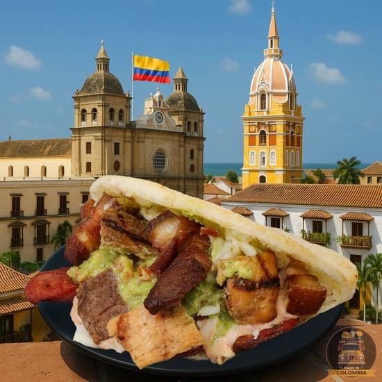 Arepa Made in Colombia
