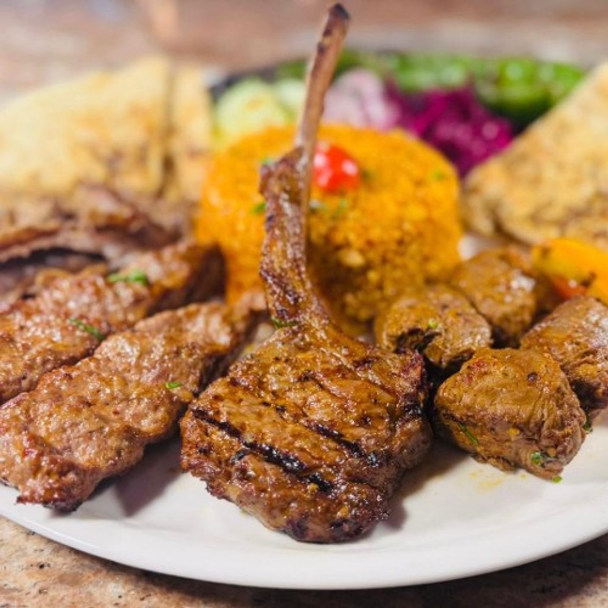 Mixed Lamb/Beef for 1 + 1 Pita