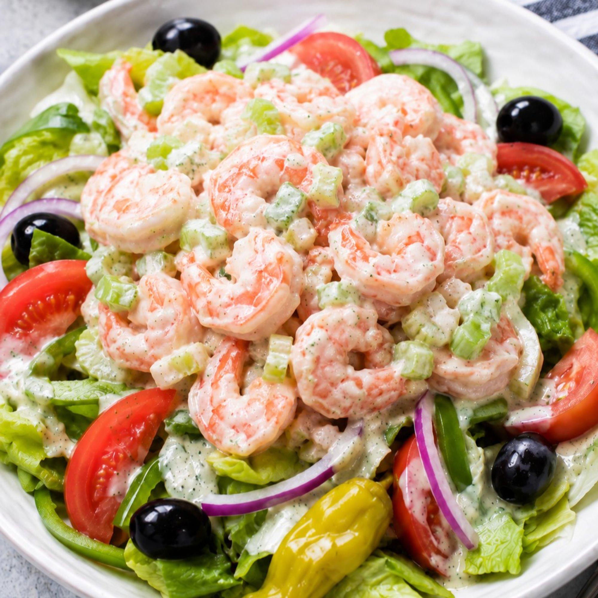 Homemade ShrimpSalad Salad