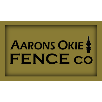 Aaron's Okie Fence Company Logo