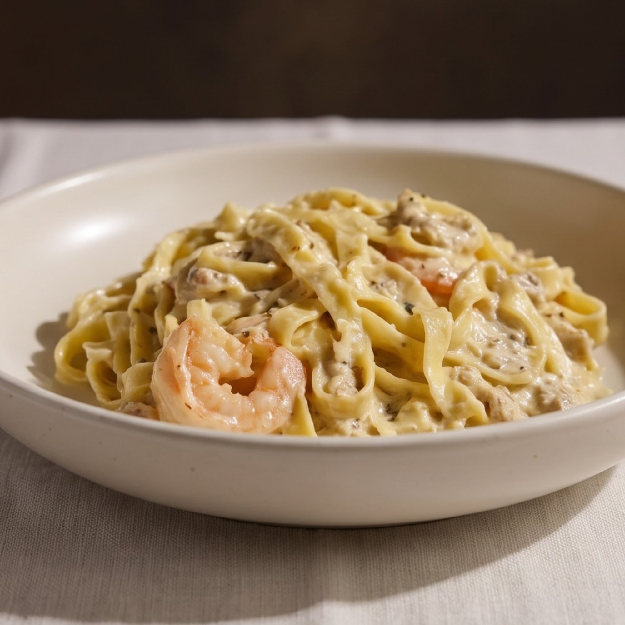 Shrimp & Crab Alfredo