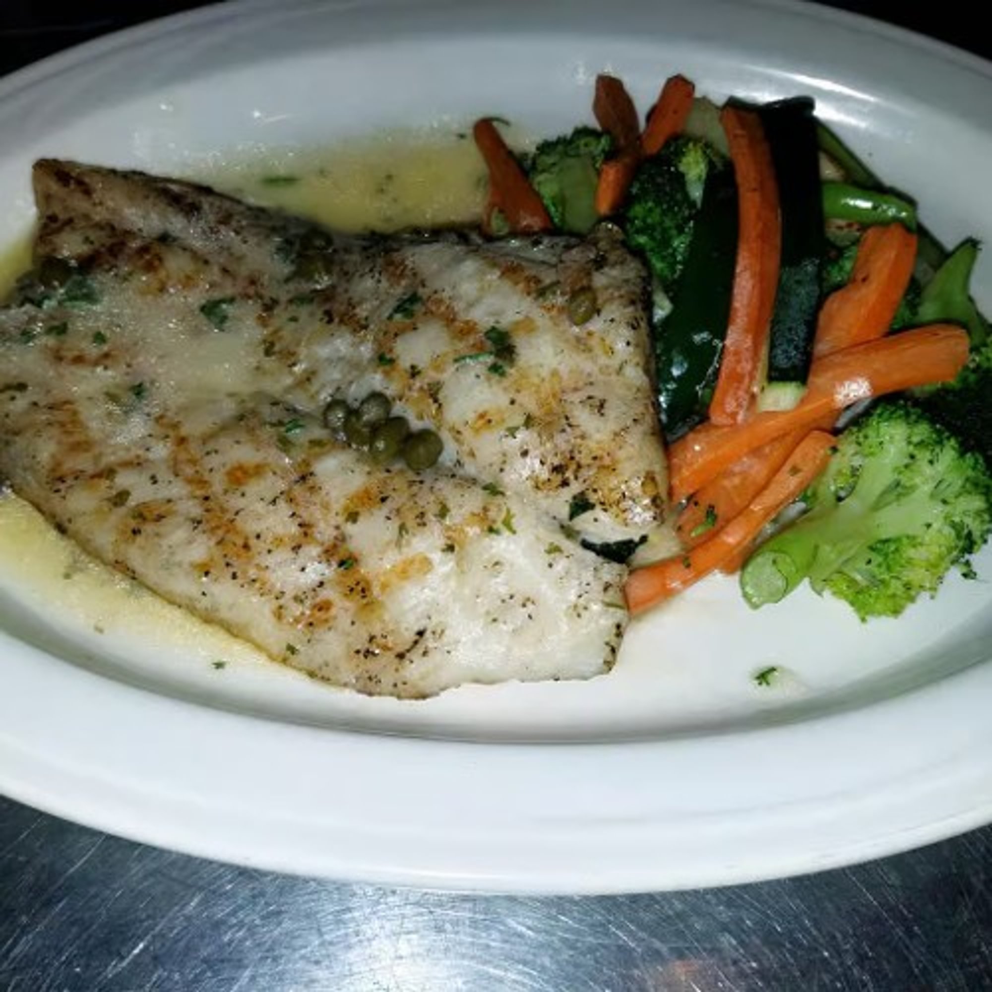 Branzino Capperi