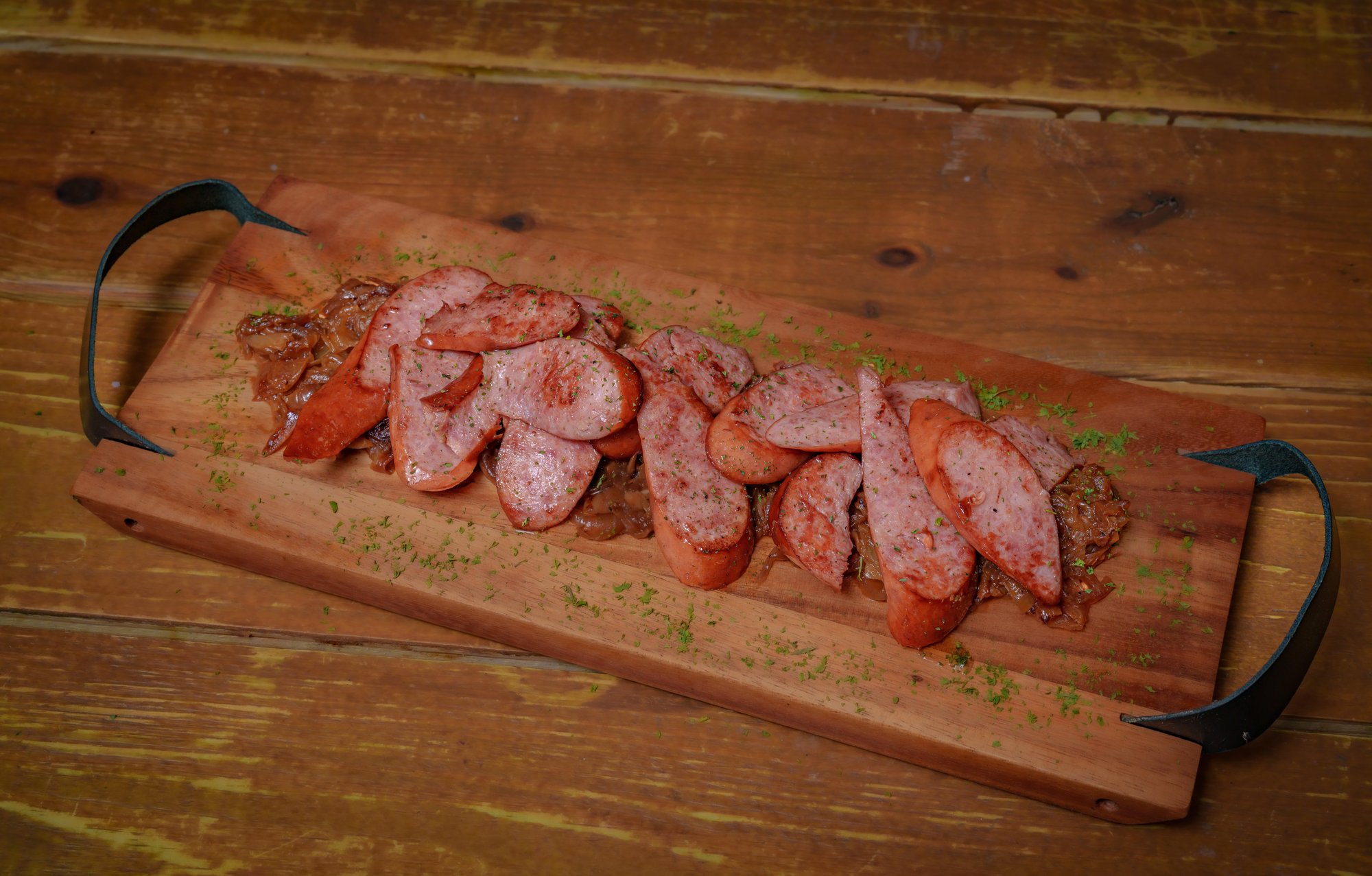 Sausage & Onions Platter
