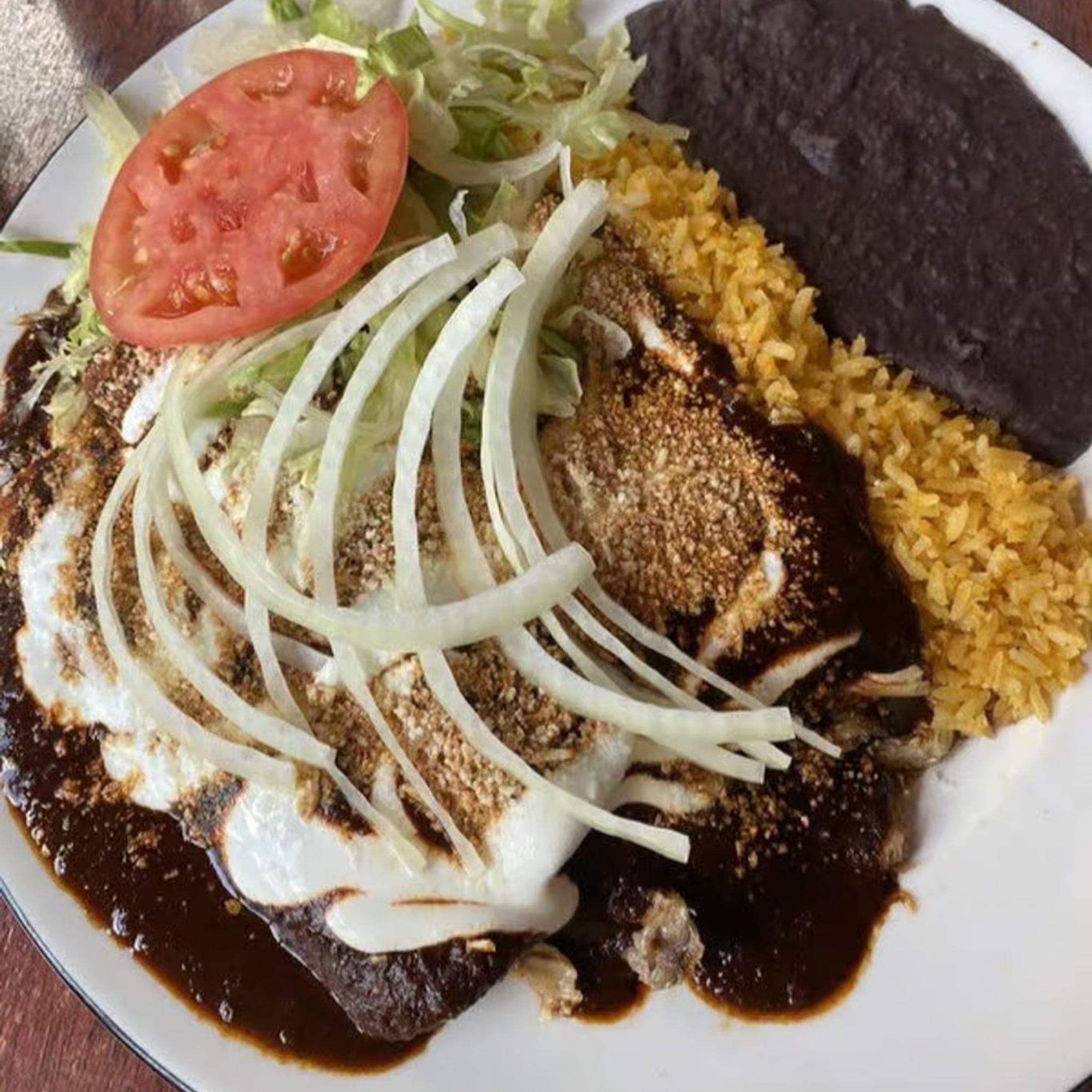 54. Enchiladas De Pollo Asado