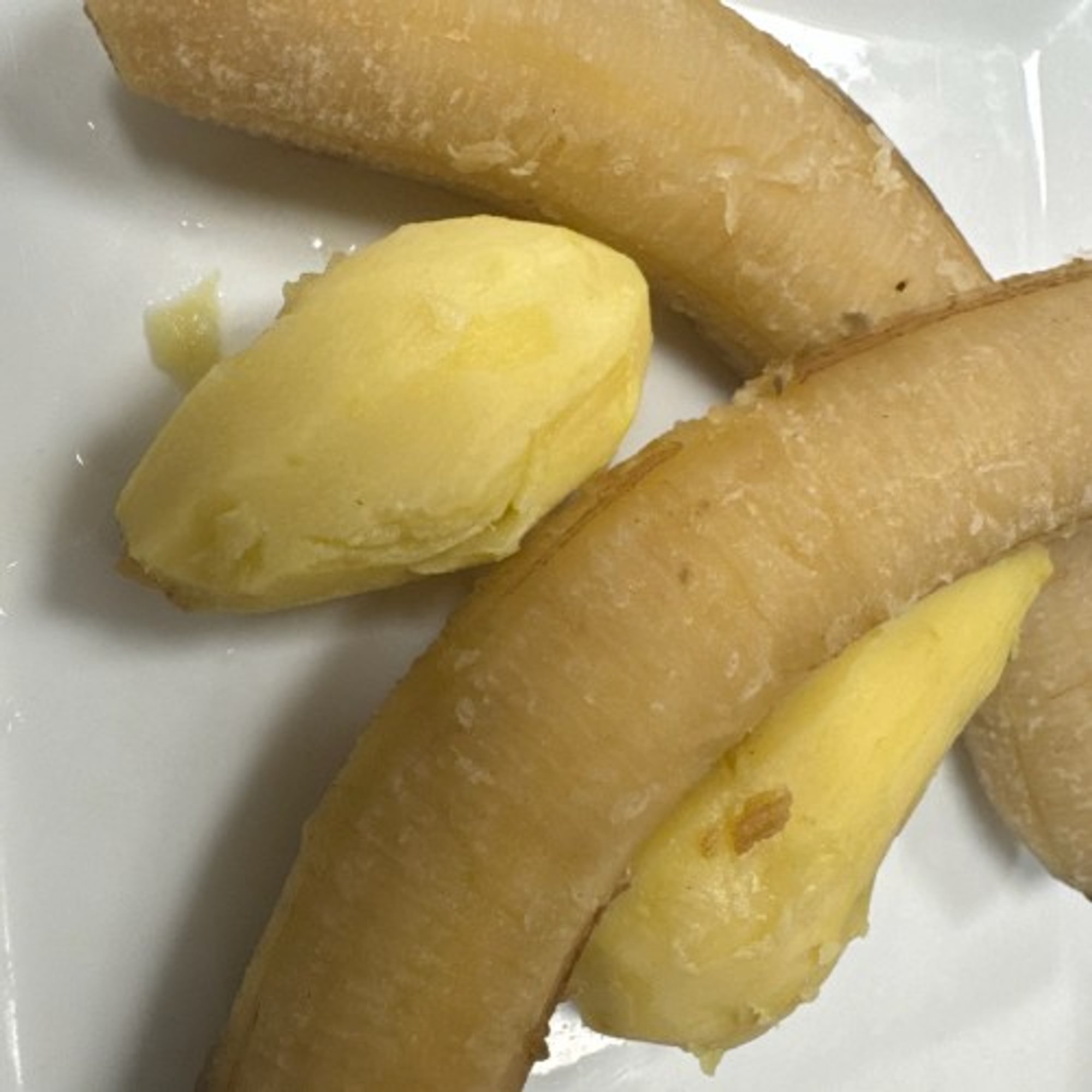 Side of potatoes, Dumpling, Banana
