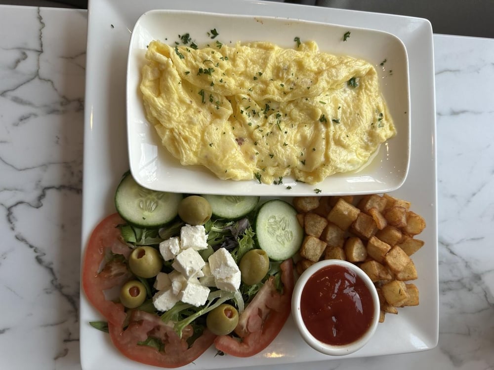 Omlette Plate