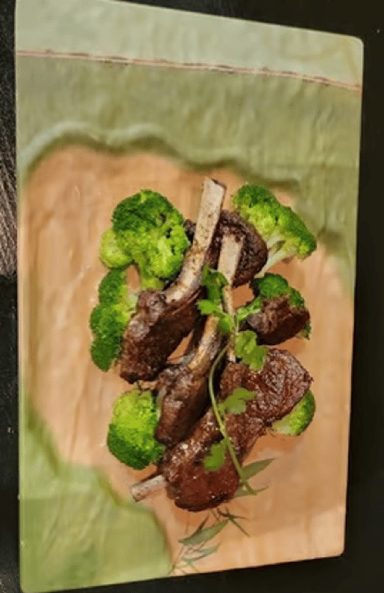 Grilled Bone-In Lamb Ribs