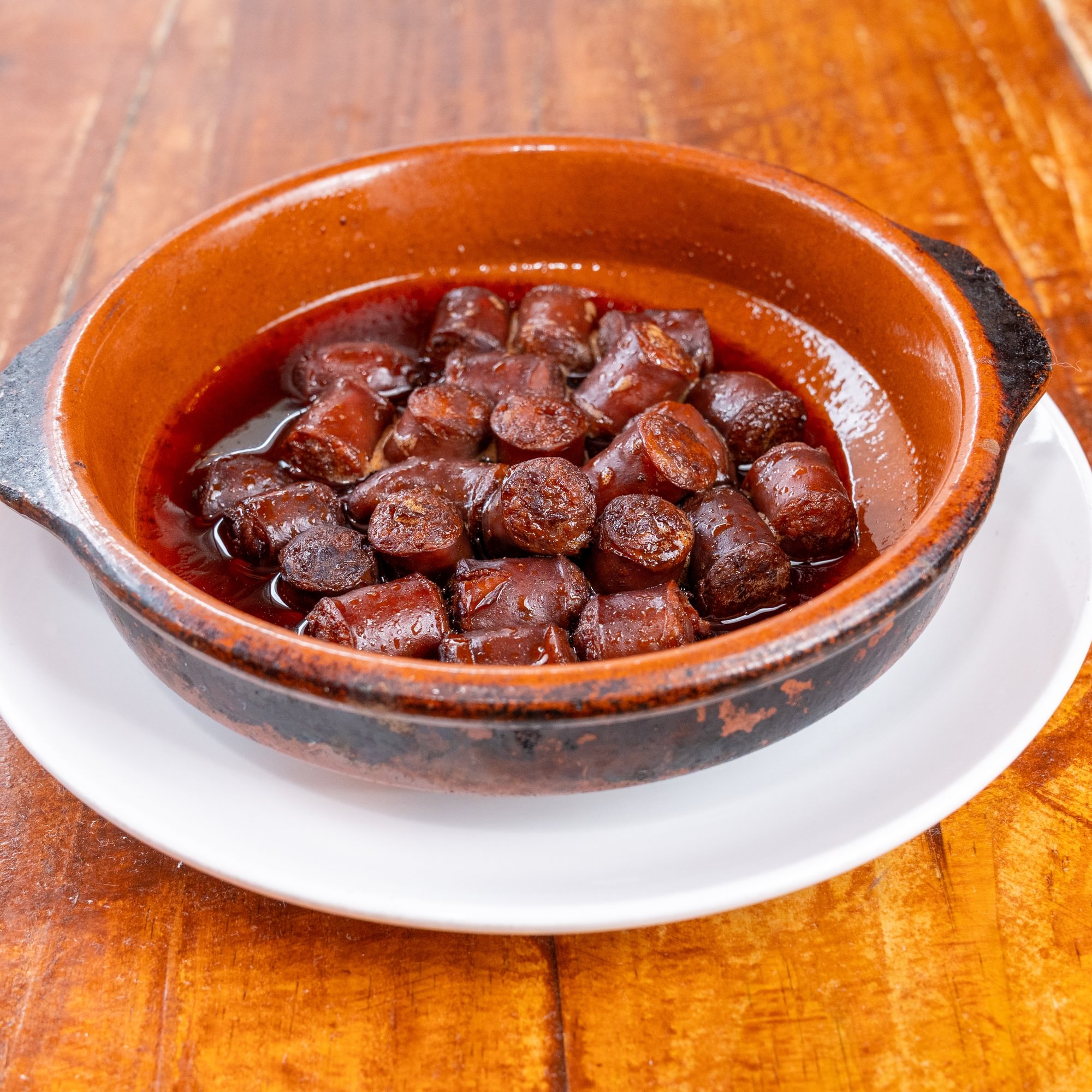 Chistorras al Vino / Basque Chistorras in Wine
