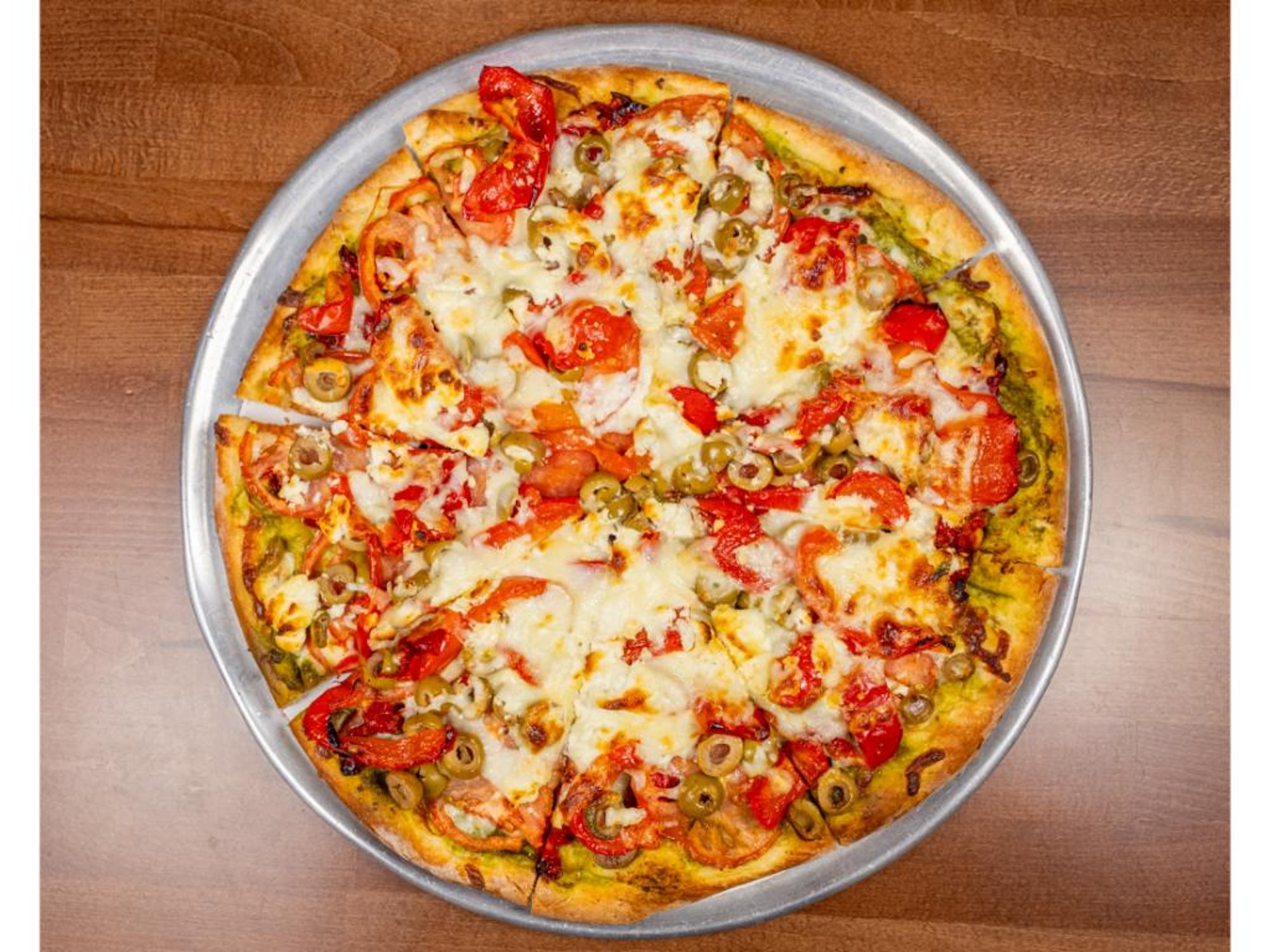 Medium Grecian Delight Pizza