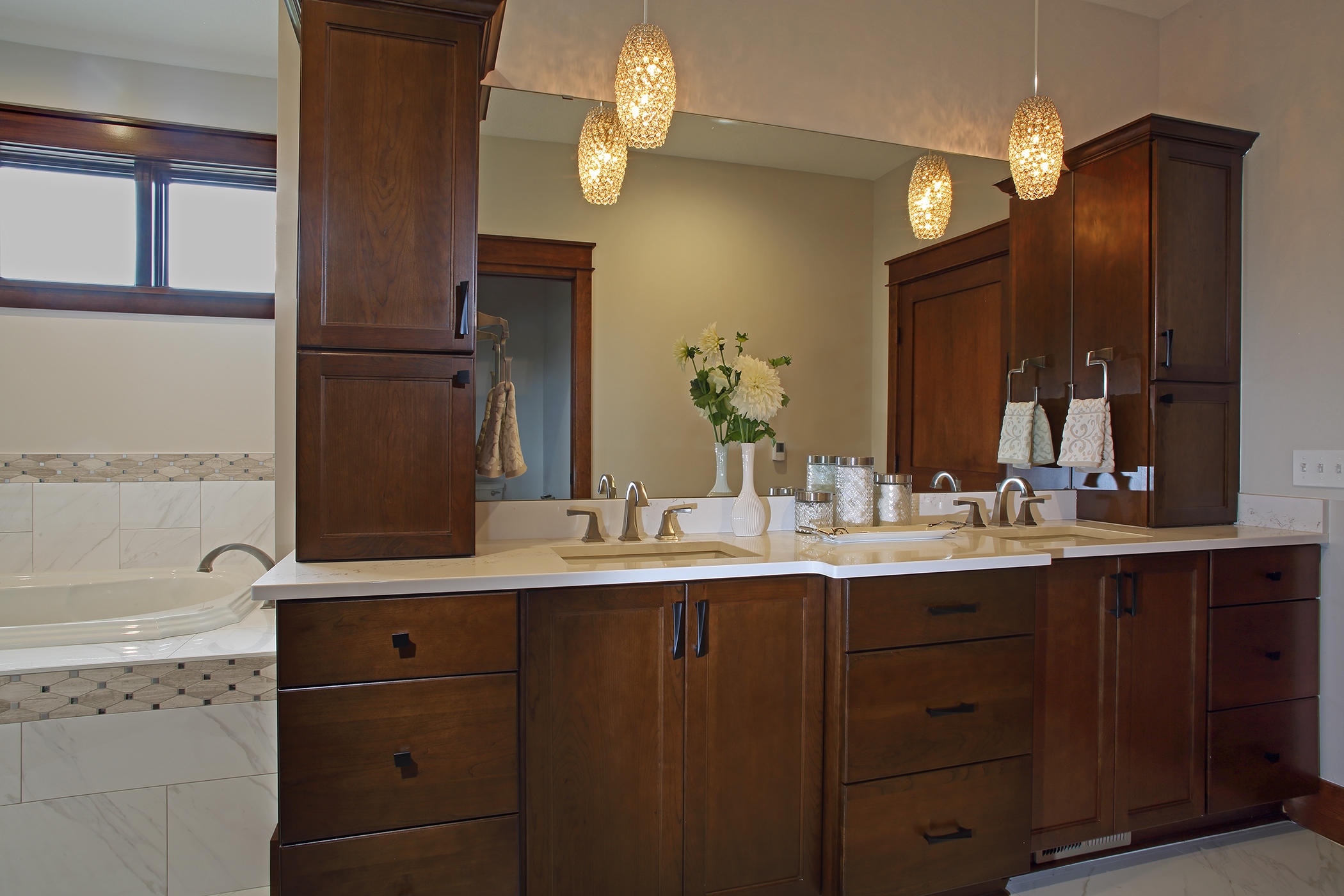 His & Her Bath Vanity