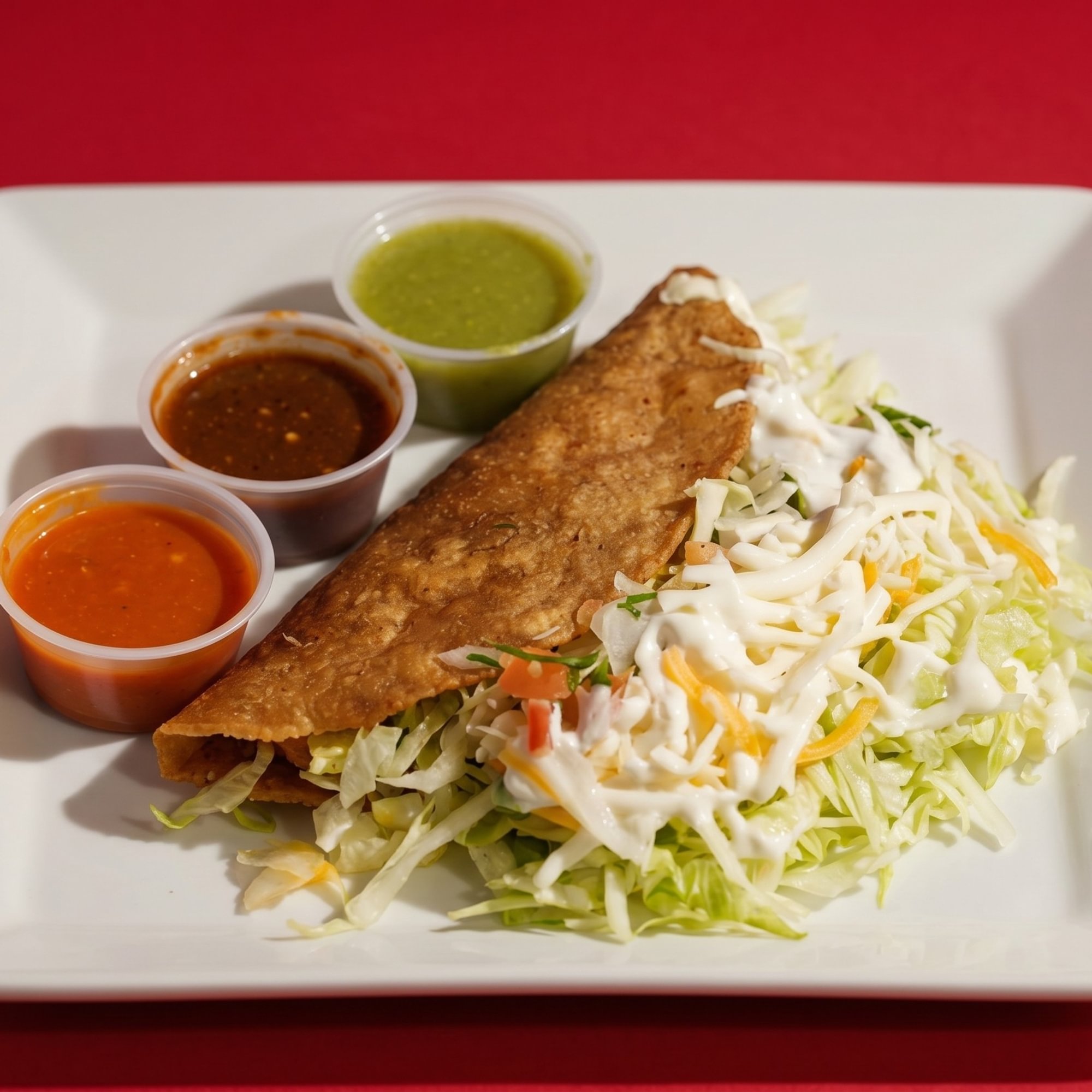 Shredded Beef Crispy Taco