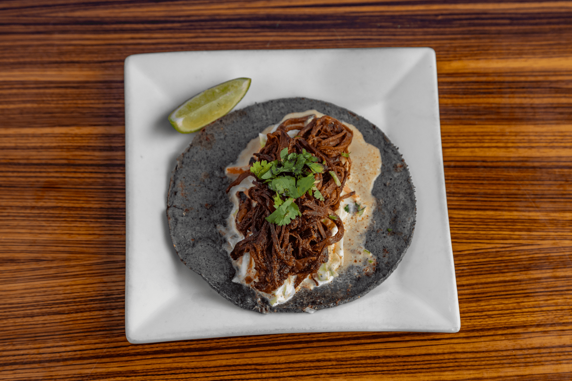 Baked Pernil Pork Taco
