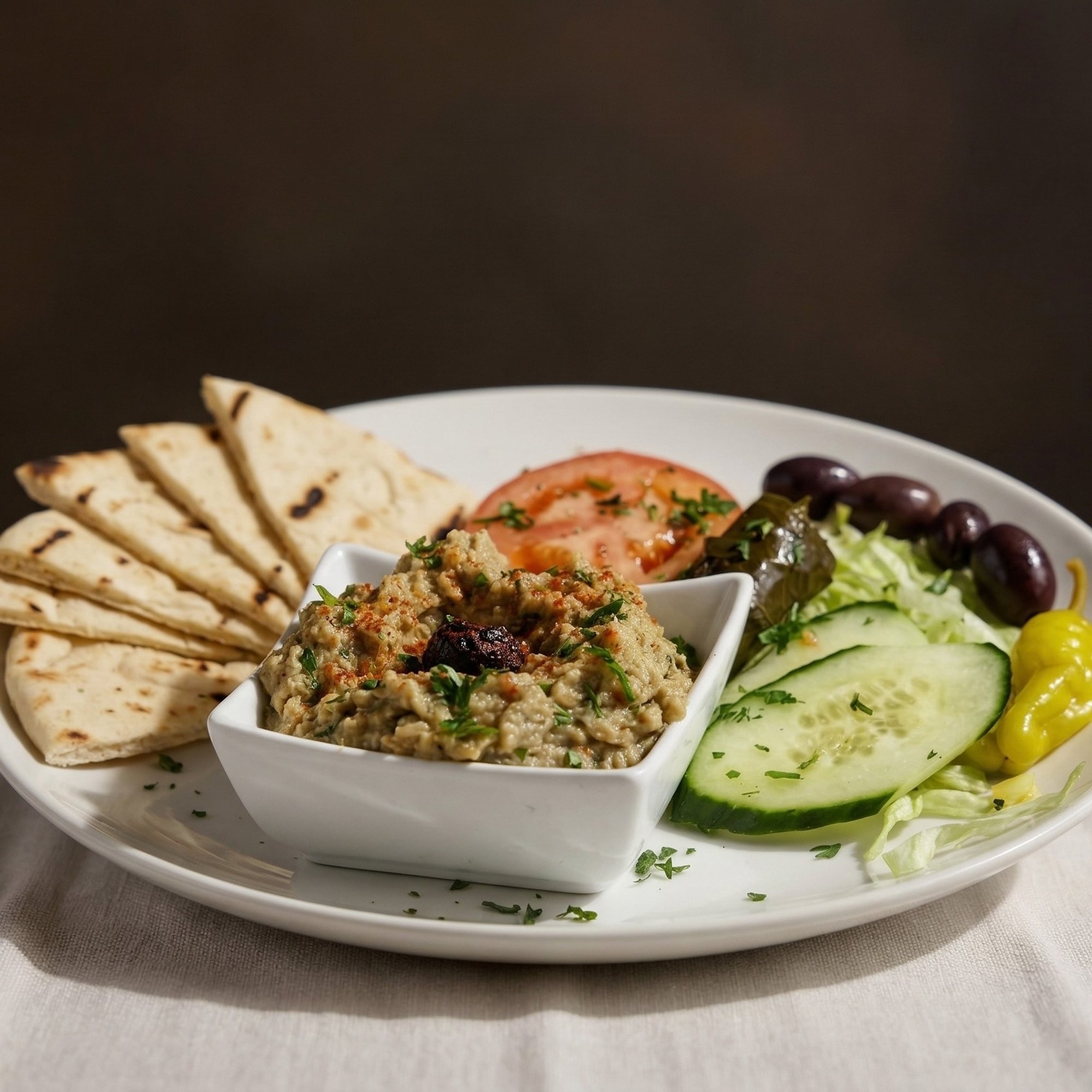 Baba Ganoush Eggplant Dip