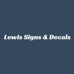 Lewis Signs & Decals Logo