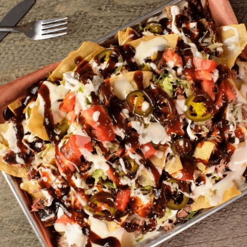 Loaded BBQ Nachos