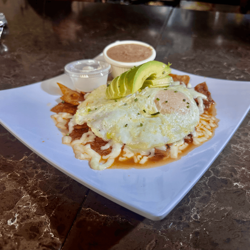 Stacked Enchilada Breakfast
