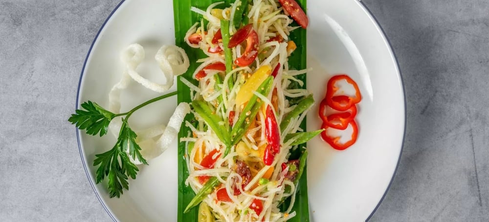Green papaya salad