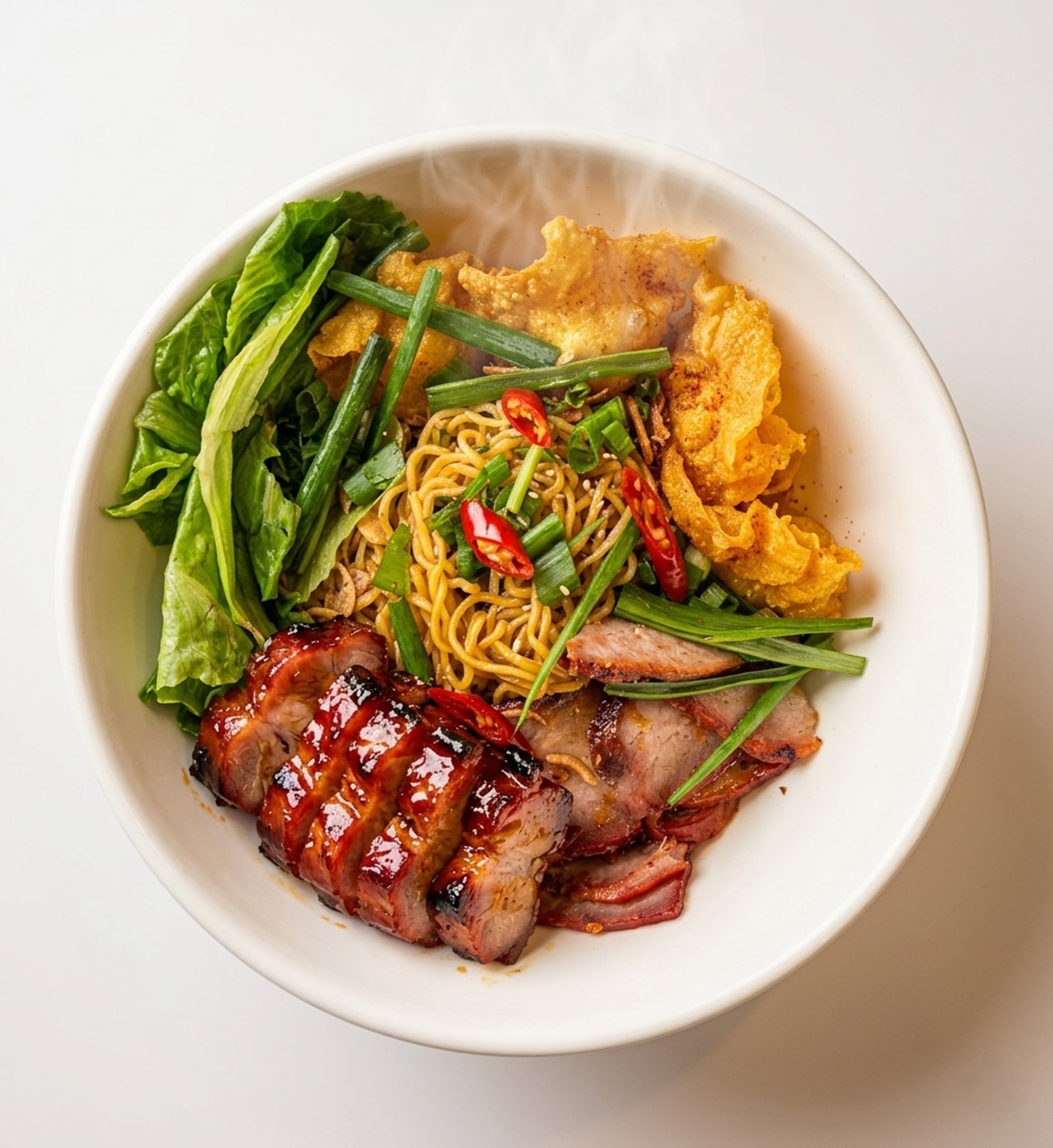 Dry Noodles with Charsiu