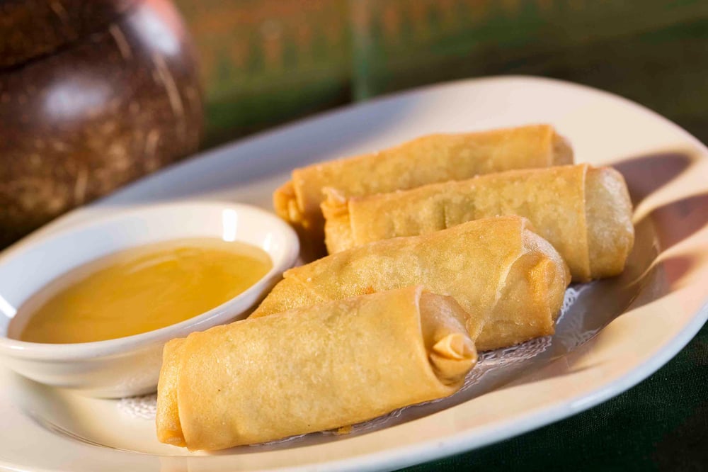 Vegetable Spring Rolls (4)