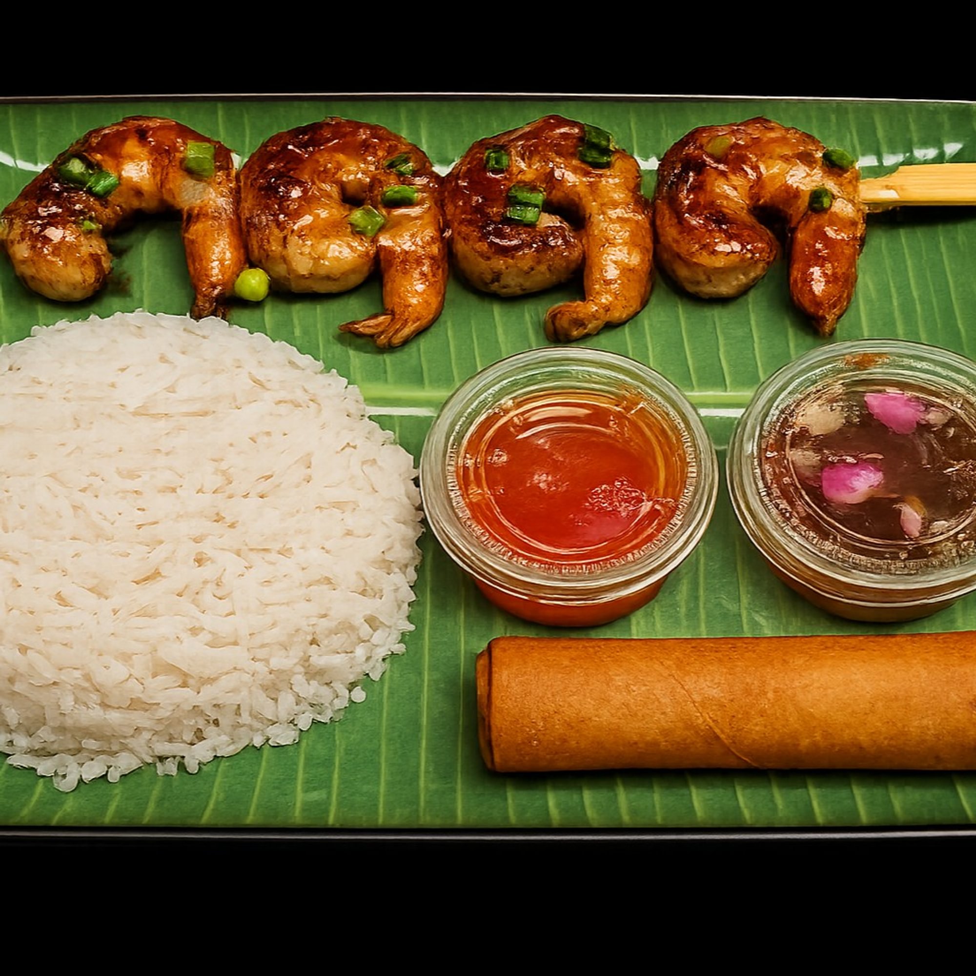 S1 - Kids Meal (Shrimp Bbq, Rice, Lumpia)