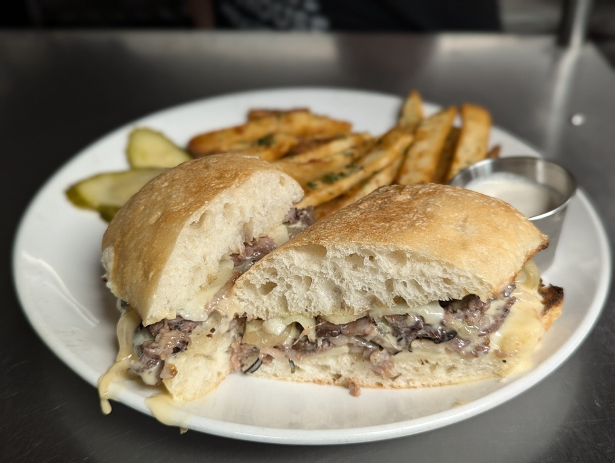 Smoked Ribeye Melt