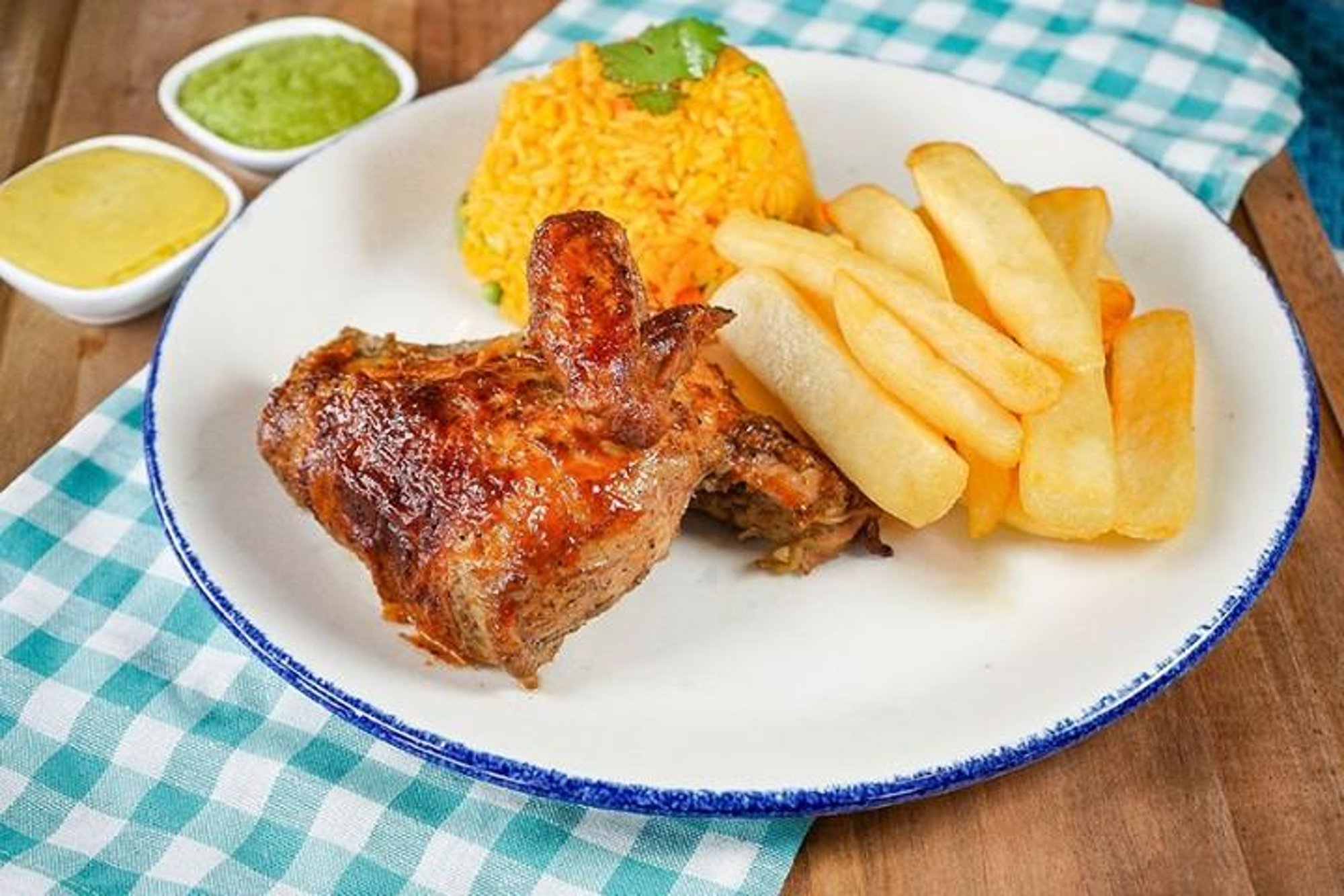 Quarter Rotisserie Chicken + 2 Sides