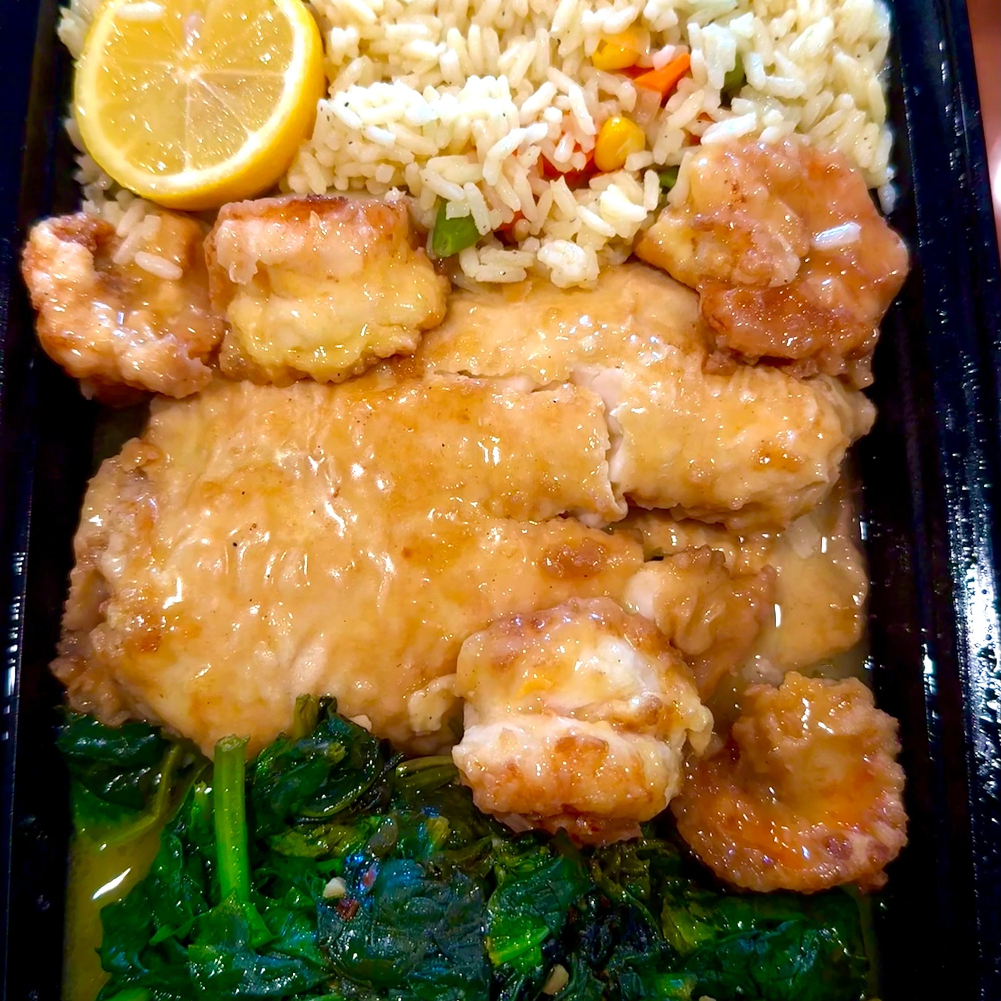 Shrimp, Tilapia, or Flounder Francese