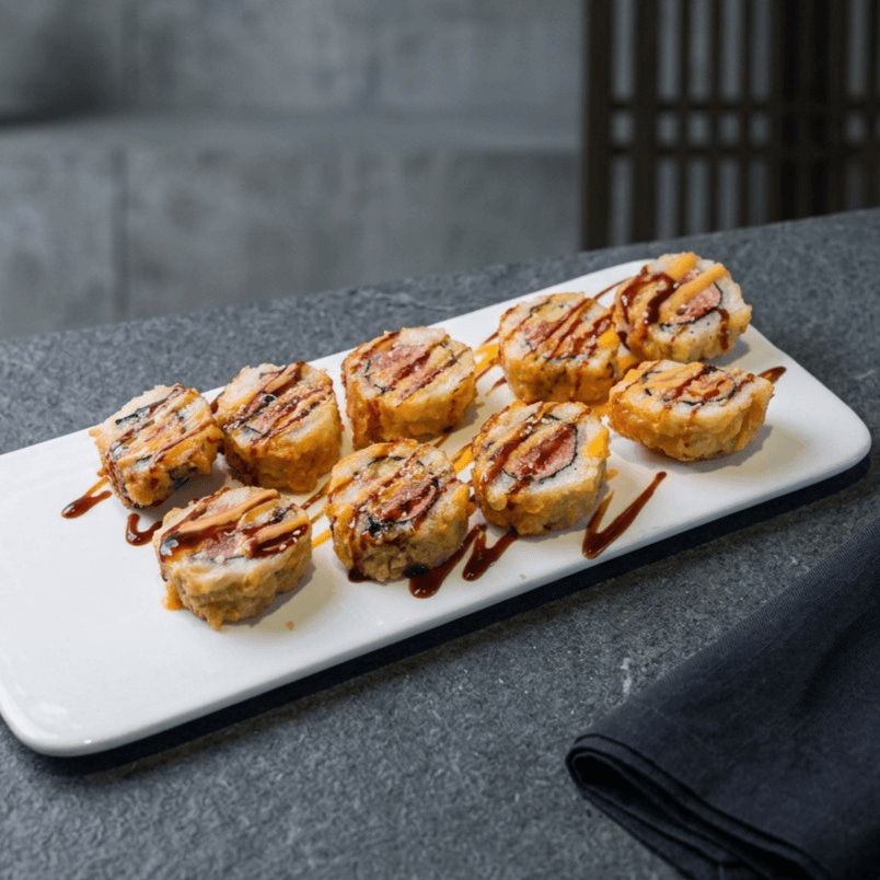 Golden Spicy Tuna Fried Roll