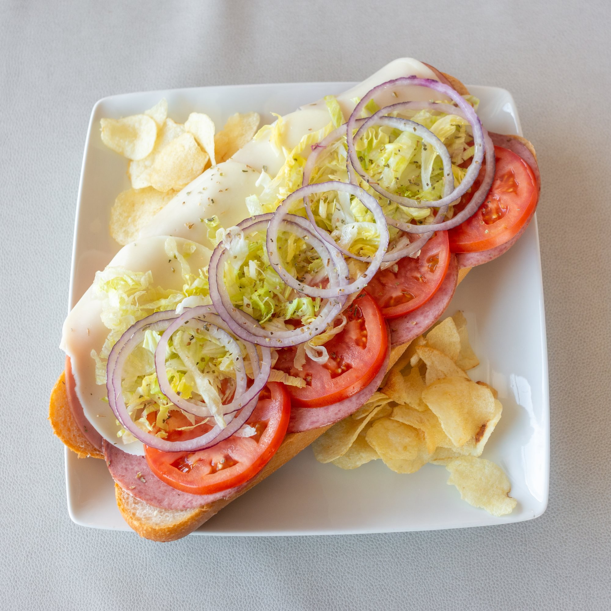 Italian Hoagie with Chips