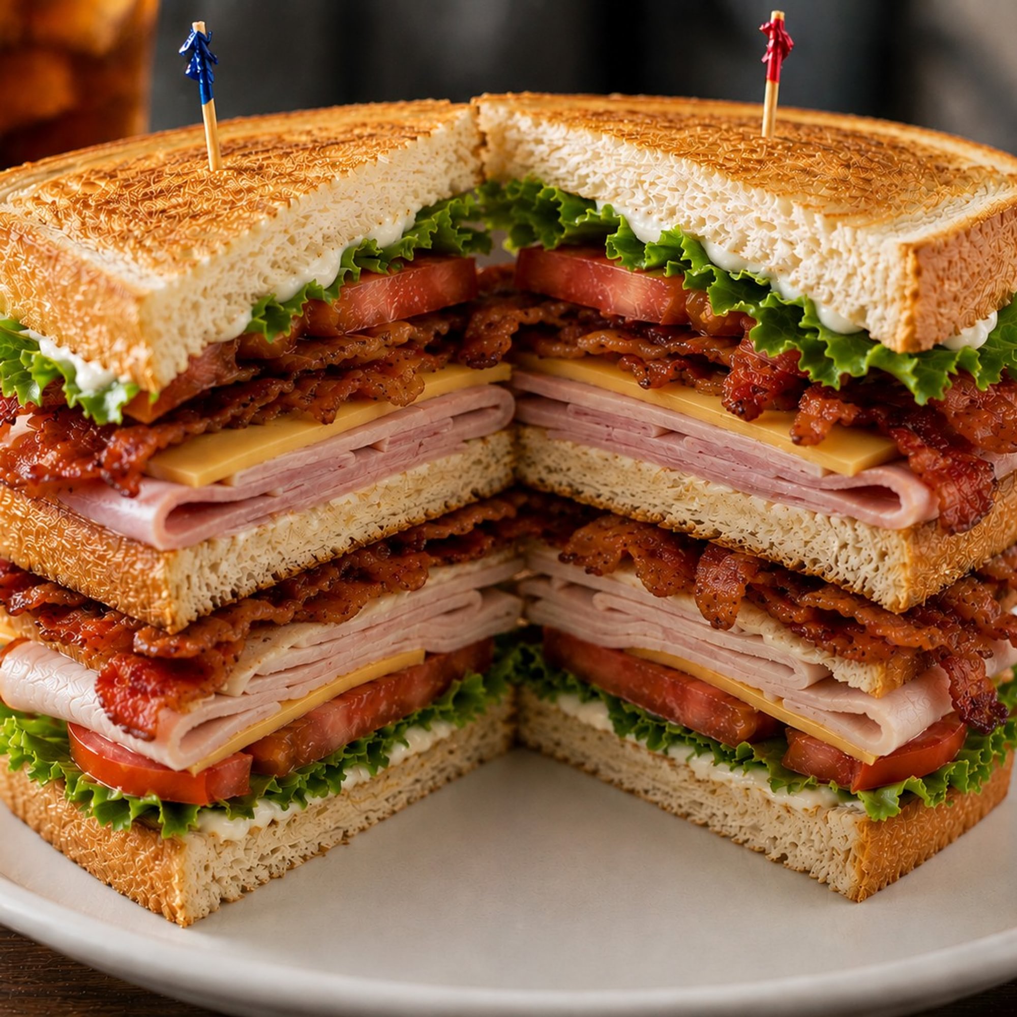 Triple Decker Club Sandwich