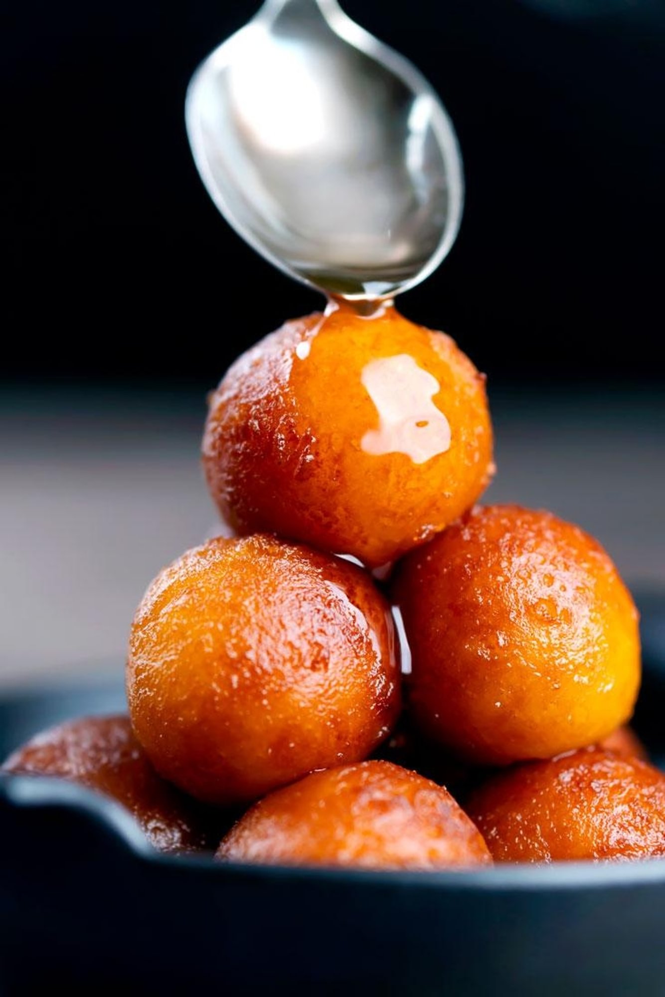 Gulab Jamun with Ice Cream