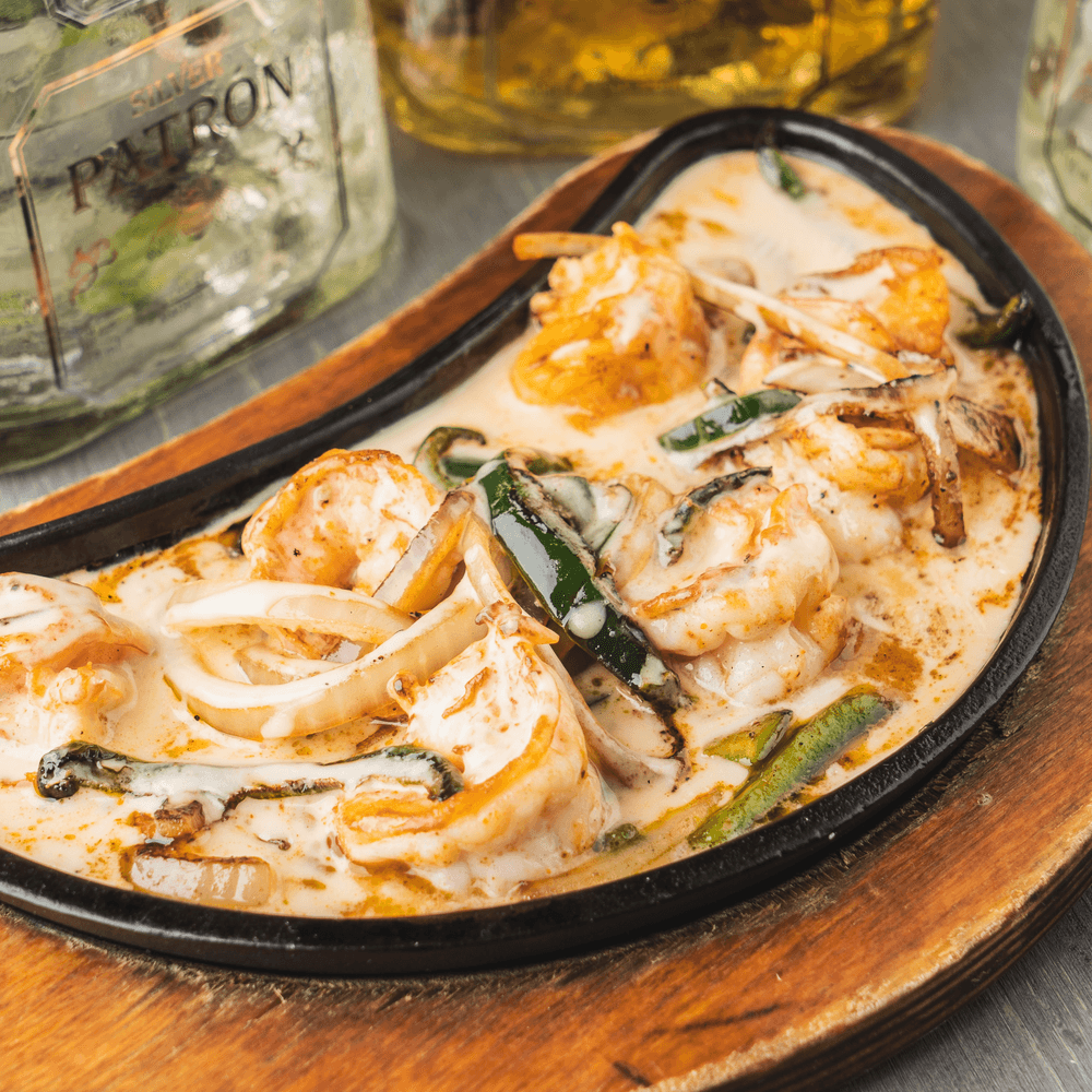 11. Queso Fundido Con Camarón