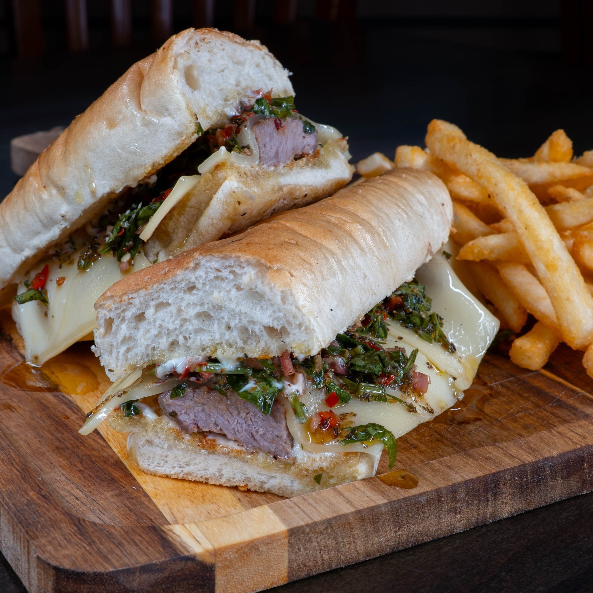 The Steak Hoagie