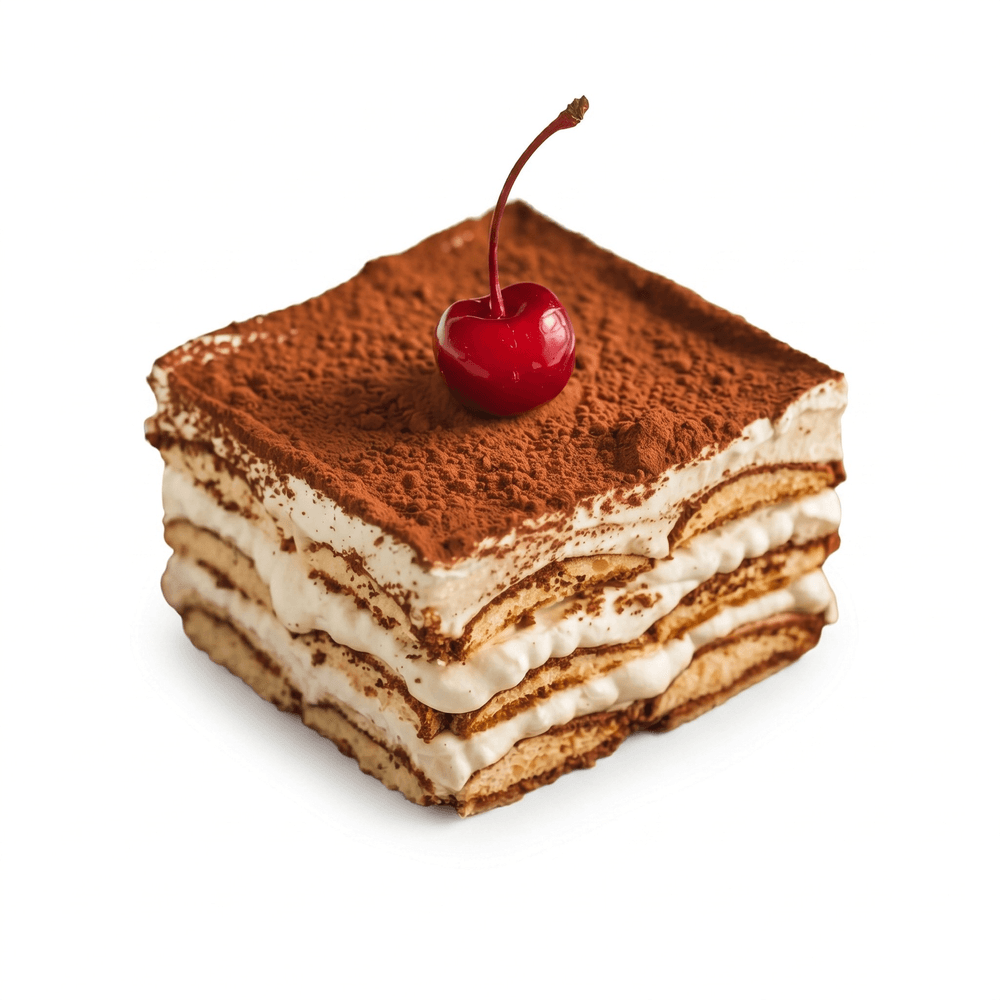 Tiramisu Cake Slice