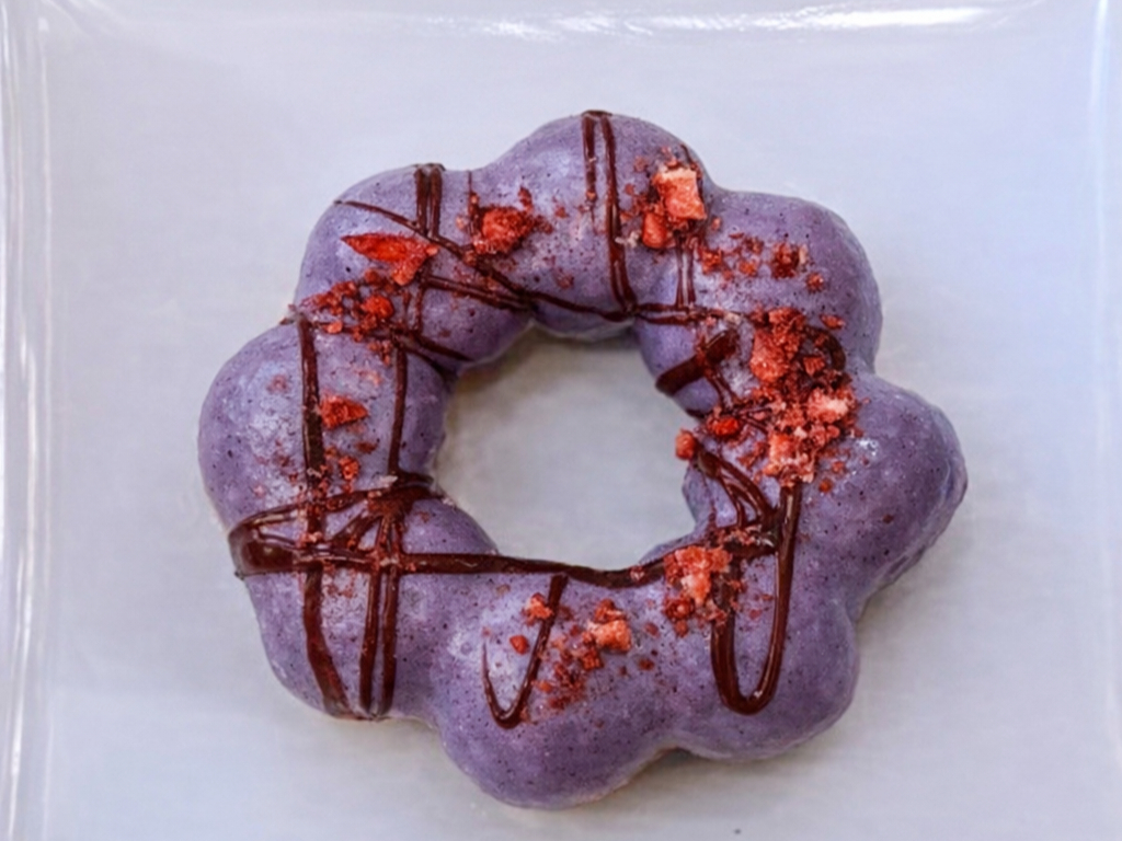 Very Berry Mochi Donut