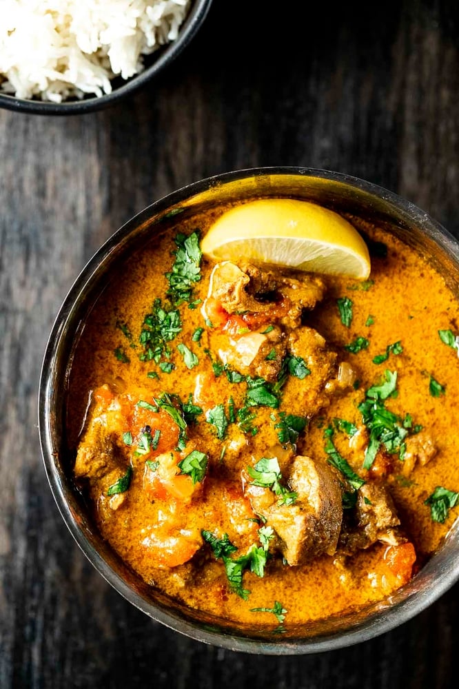 Mango Lemon Goat Curry