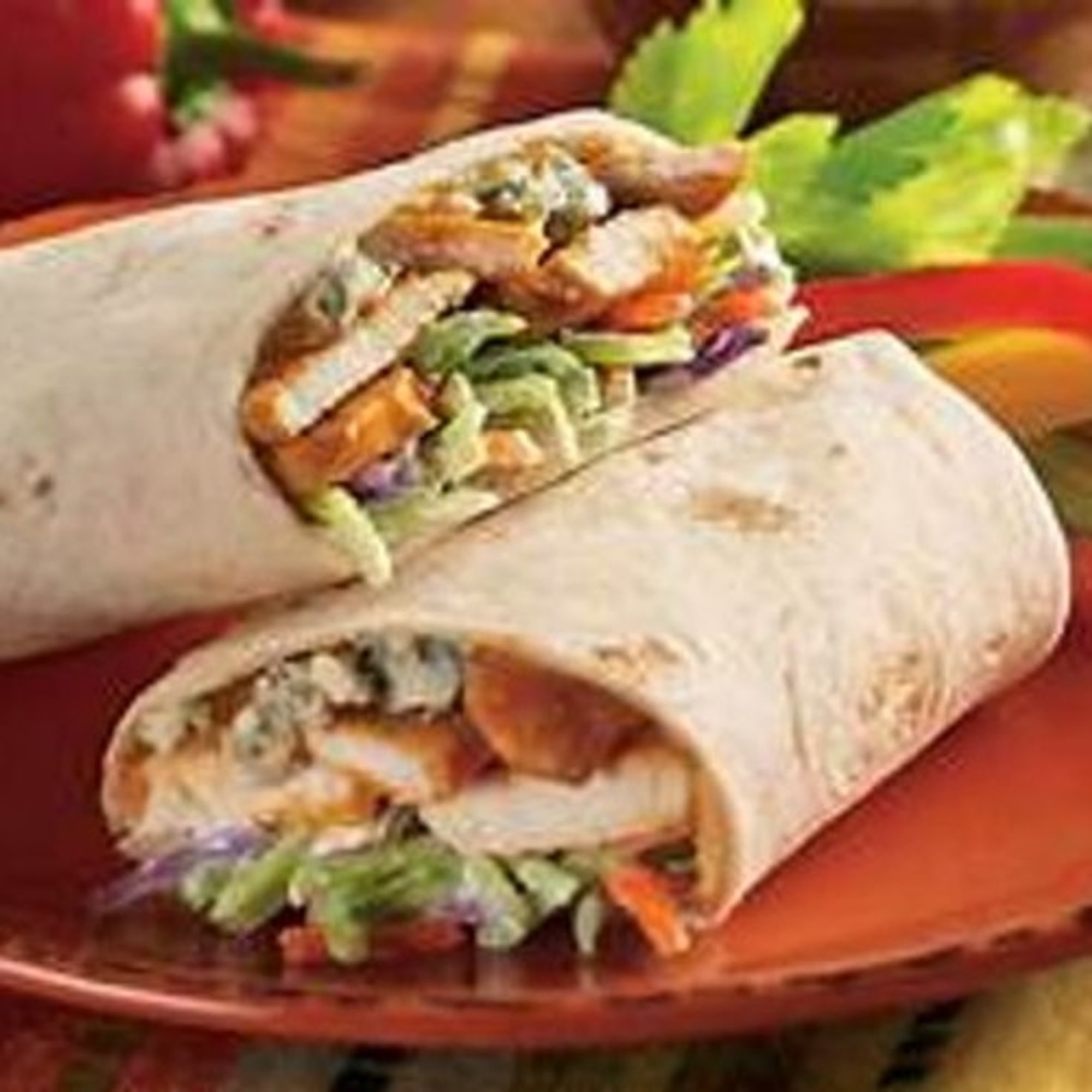 Buffalo Chicken Finger Wrap