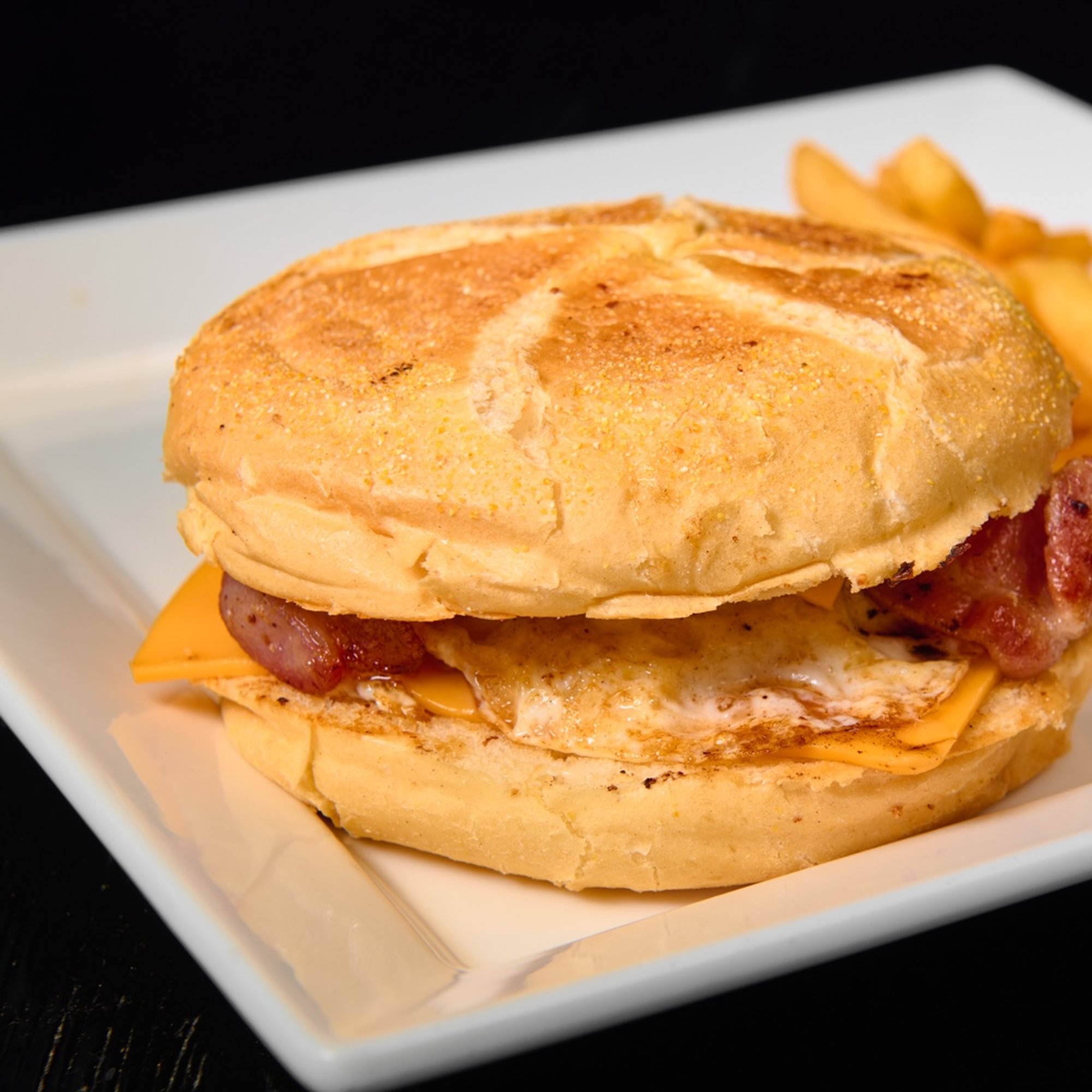Tocineta, Huevo Y Queso - Bacon Egg & Cheese (Hero)