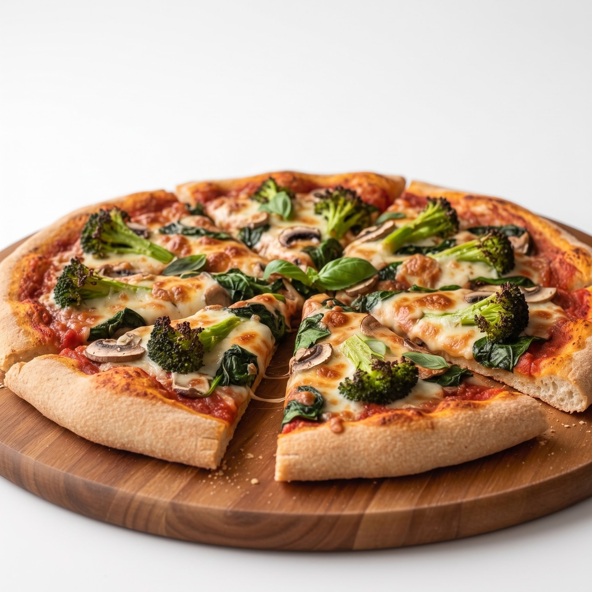 Veggie Whole Wheat Pizza