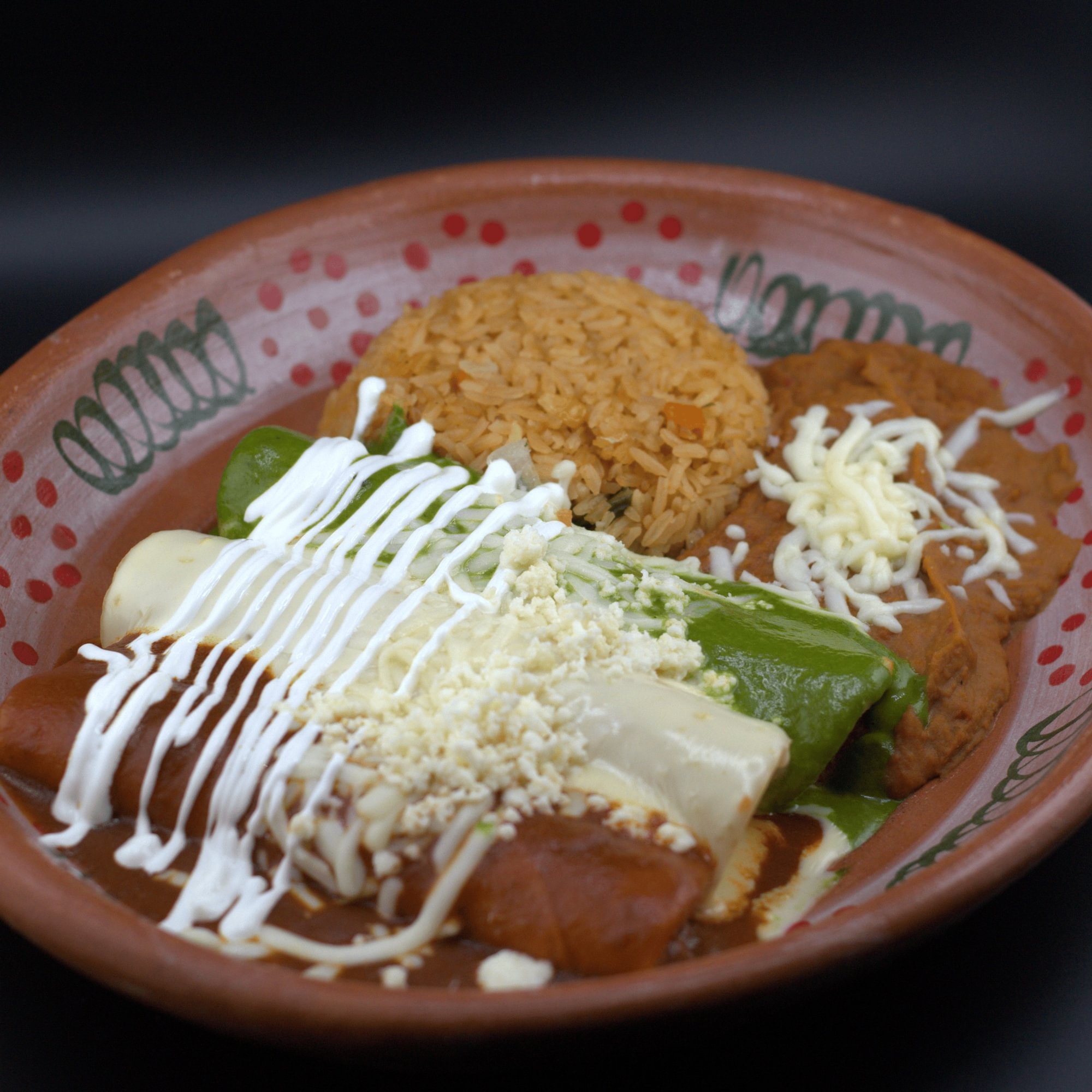 Enchiladas Bandera