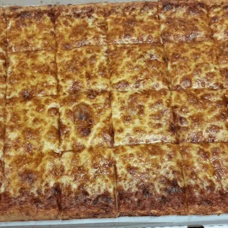 Square Cheese Pizza | Half Sheet