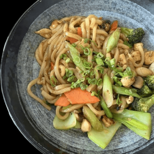 Vegetable Udon Stir Fried