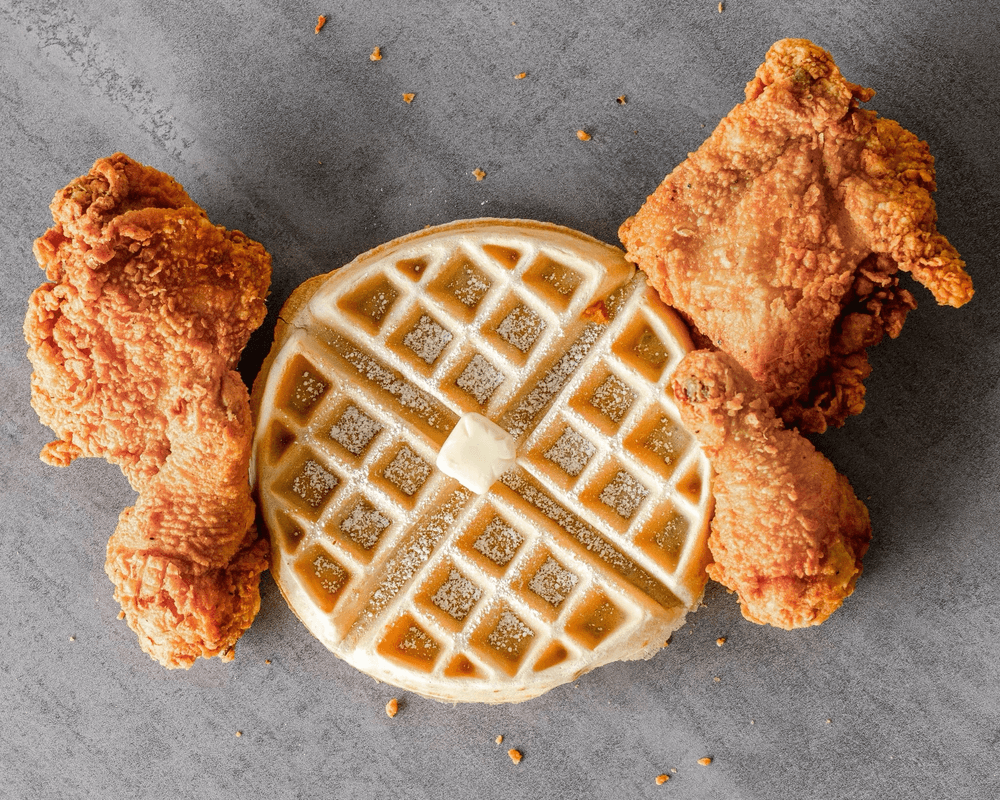9 Dark Meat & 2 Waffle