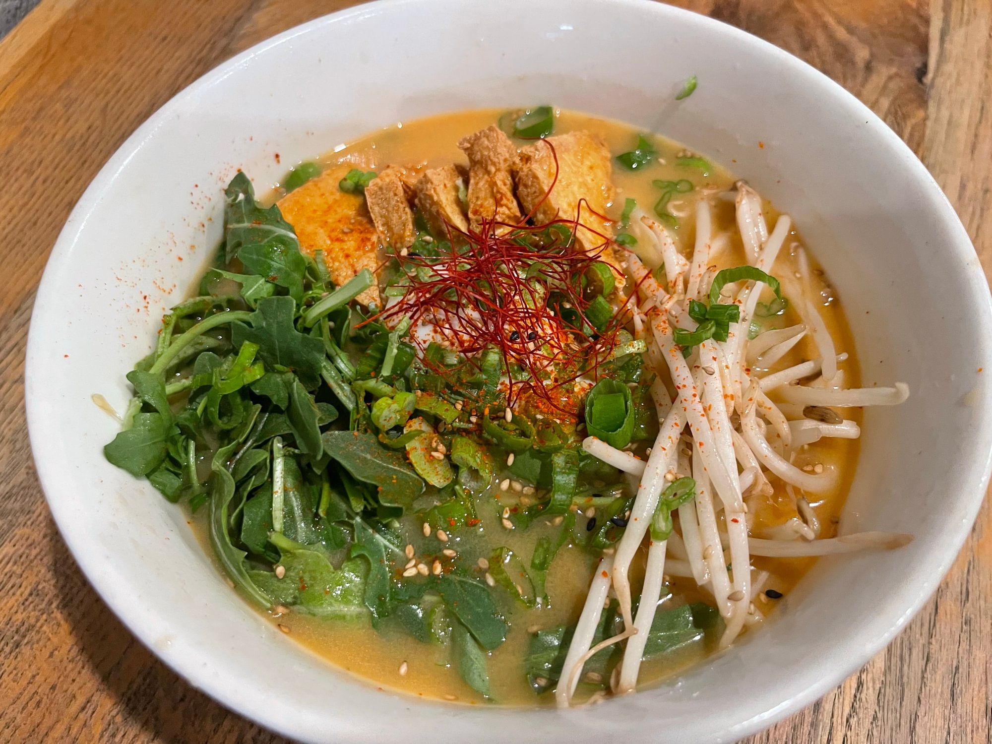 Spicy Creamy Vegetarian Ramen